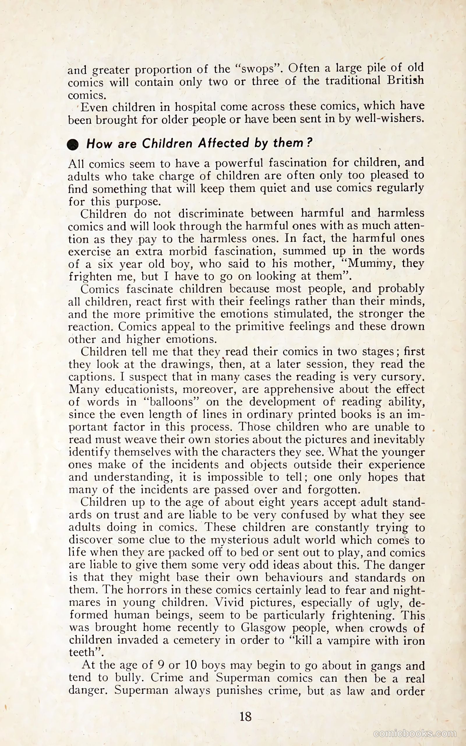 comics and your children george h pumphrey comics campaign council uk #nn — page 18 of 24