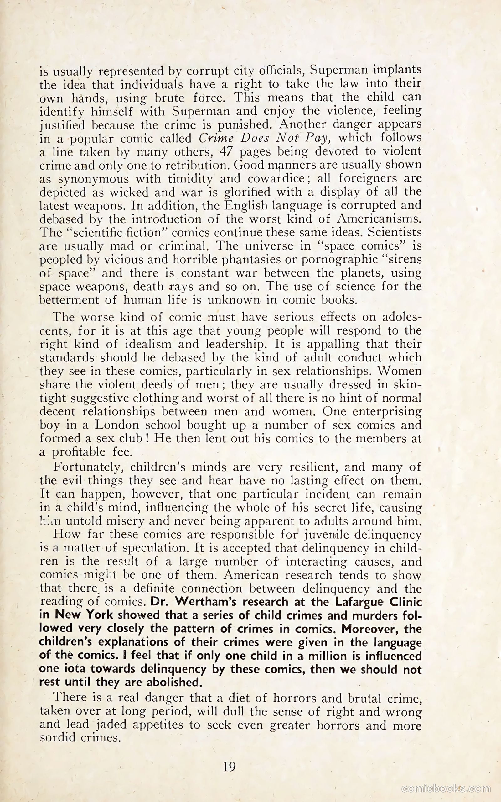 comics and your children george h pumphrey comics campaign council uk #nn — page 19 of 24