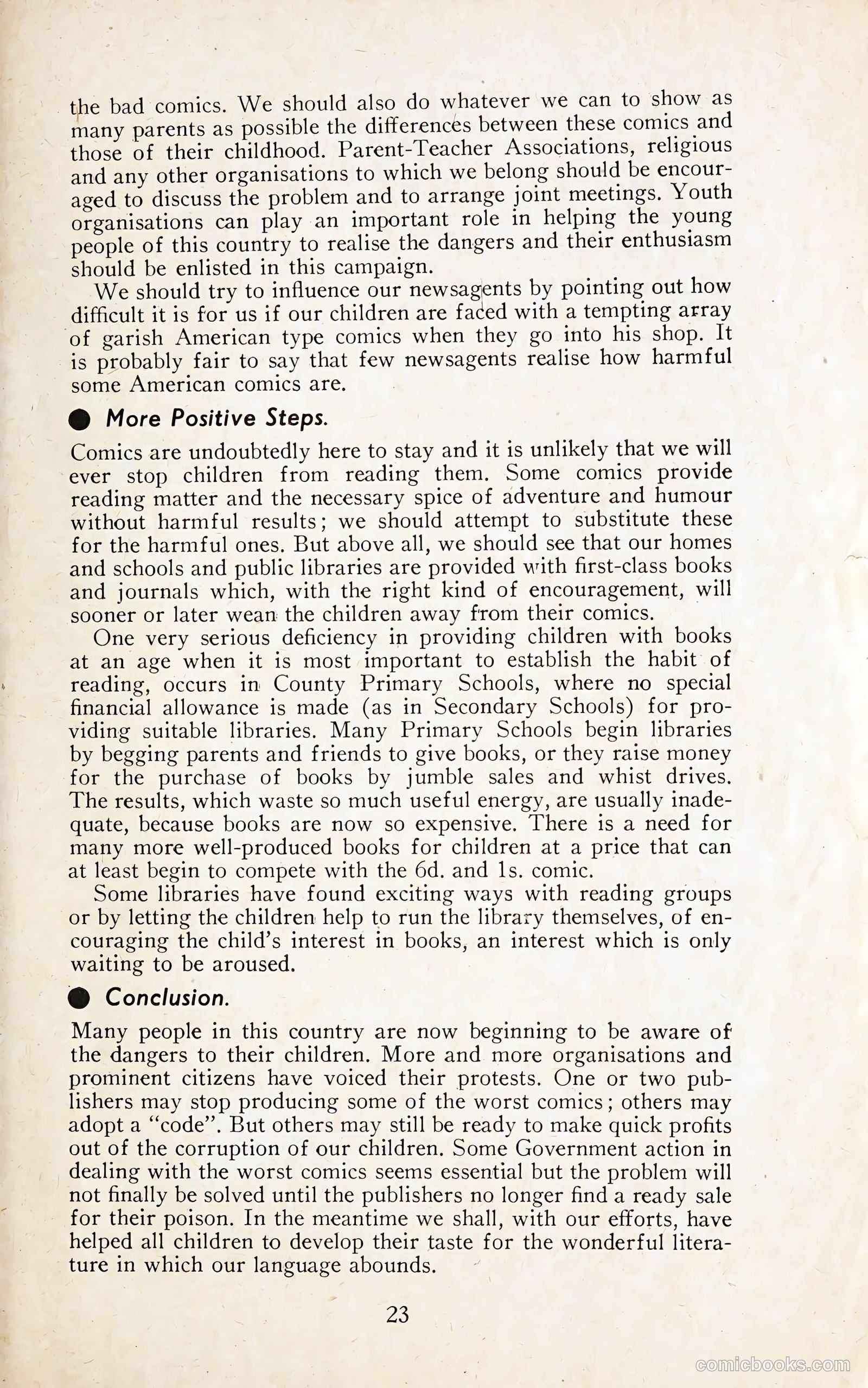 comics and your children george h pumphrey comics campaign council uk #nn — page 23 of 24