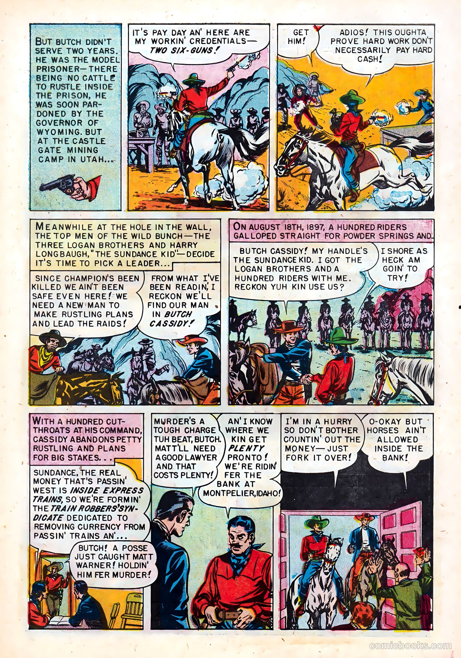 Butch Cassidy #nn — page 7 of 37