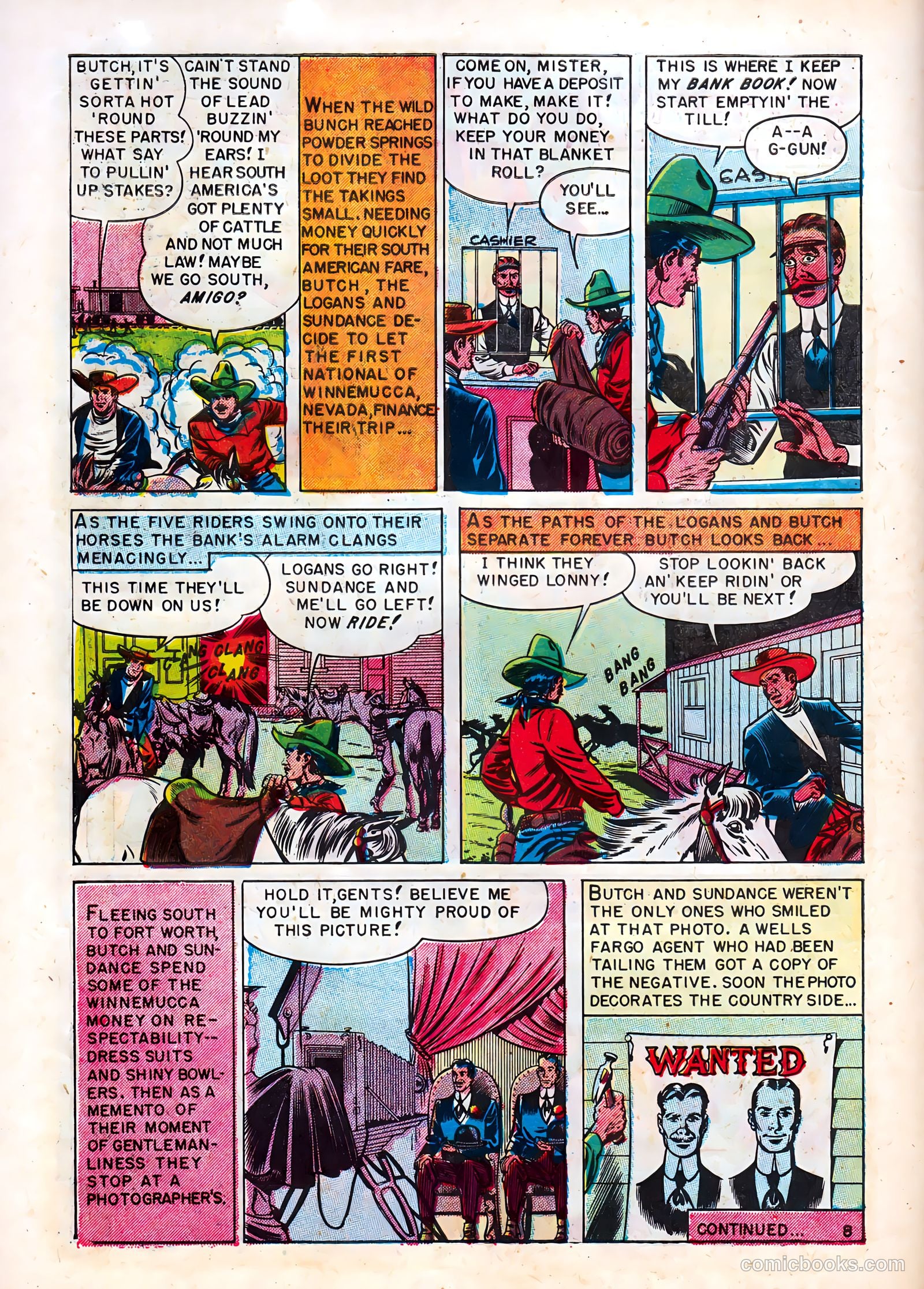 Butch Cassidy #nn — page 10 of 37