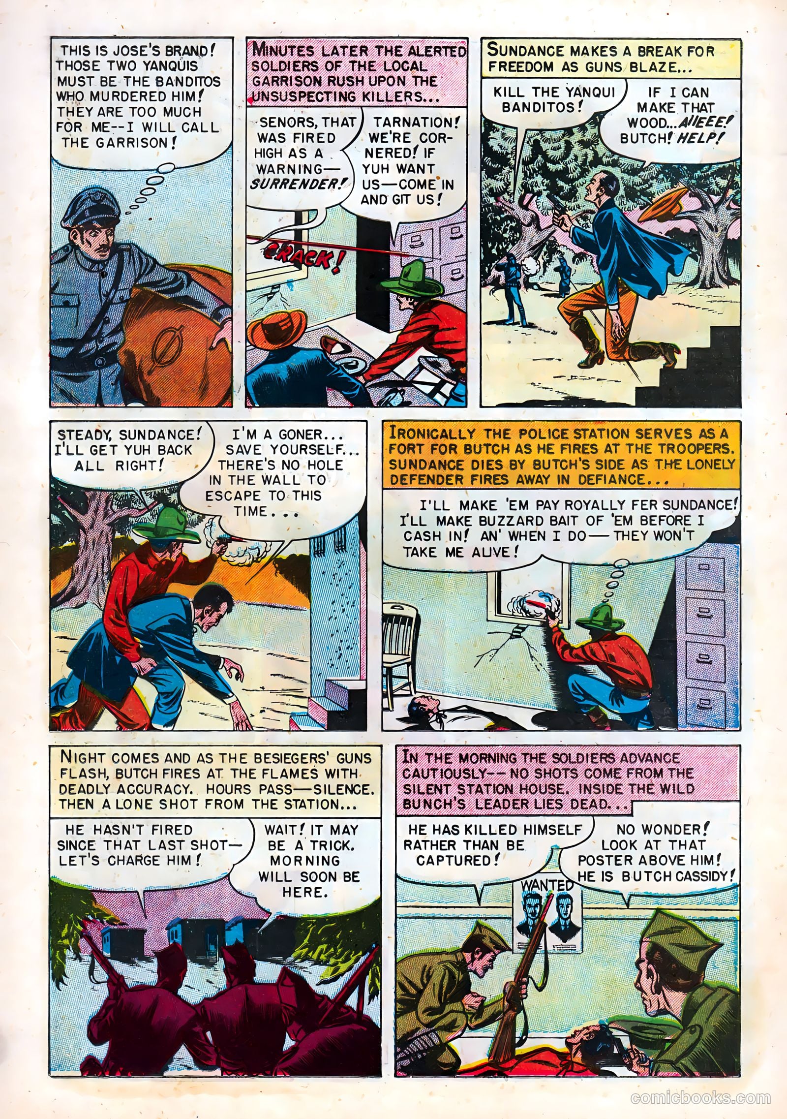 Butch Cassidy #nn — page 18 of 37