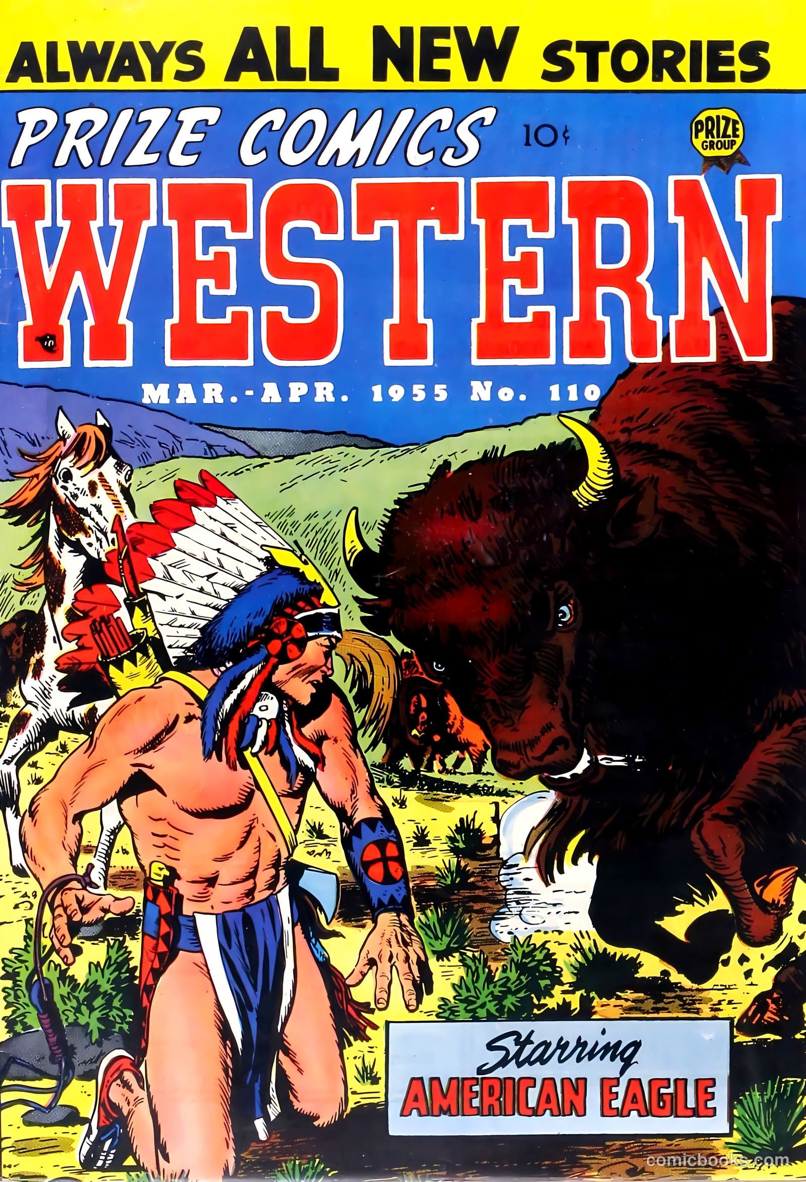 Prize Comics Western #110 — page 1 of 36