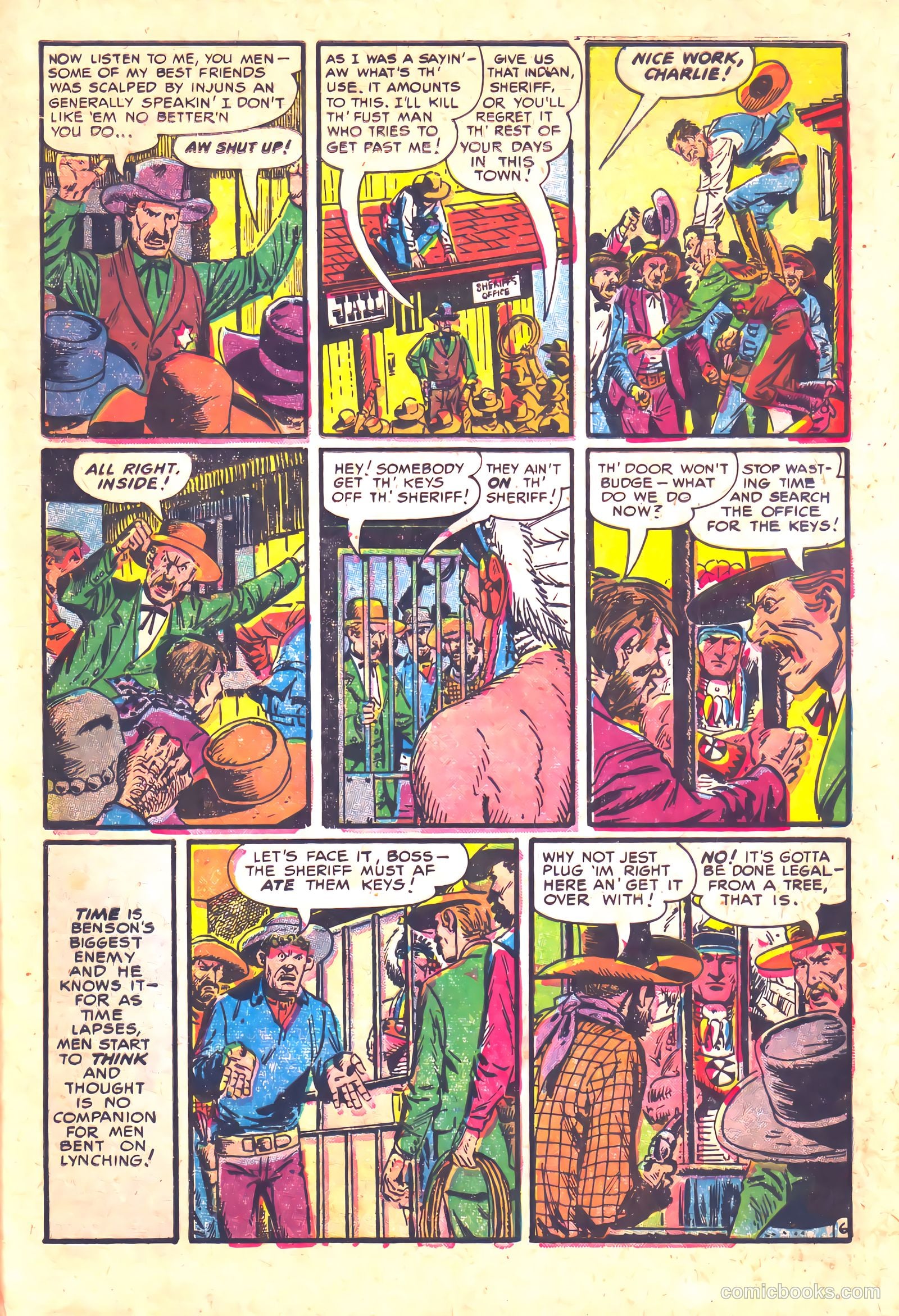 Prize Comics Western #110 — page 9 of 36