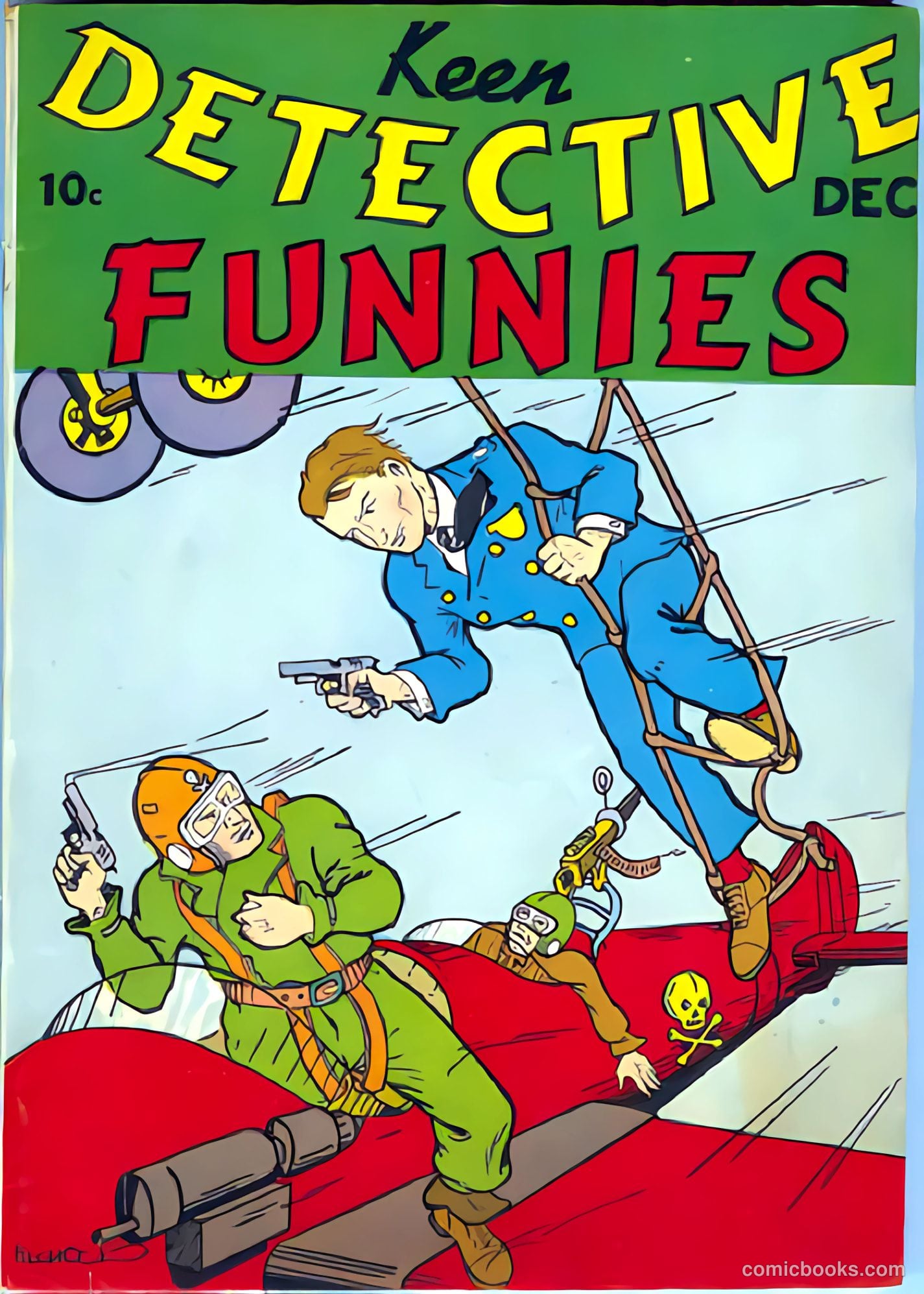 Keen Detective Funnies 4 v1 #11 — page 1 of 49