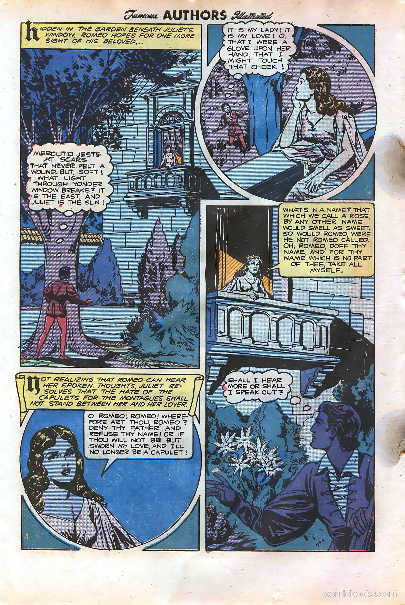 Stories By Famous Authors Illustrated 10 - Romeo and Juliet #1 — page 10 of 36