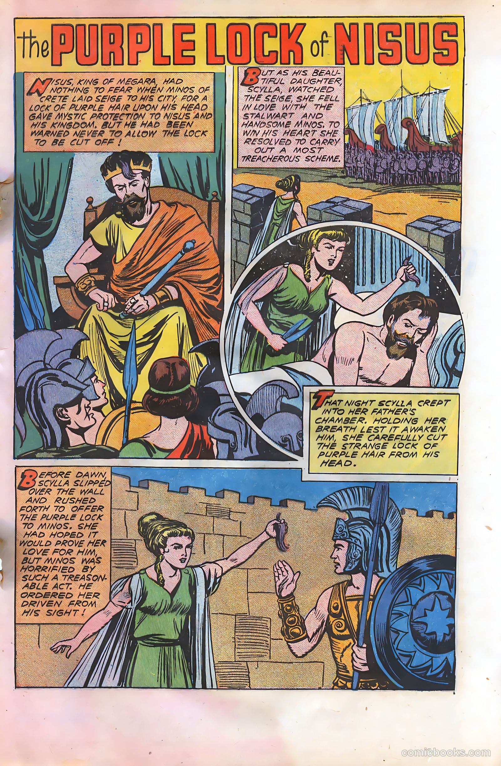 Stories By Famous Authors Illustrated 10 - Romeo and Juliet #1 — page 33 of 36