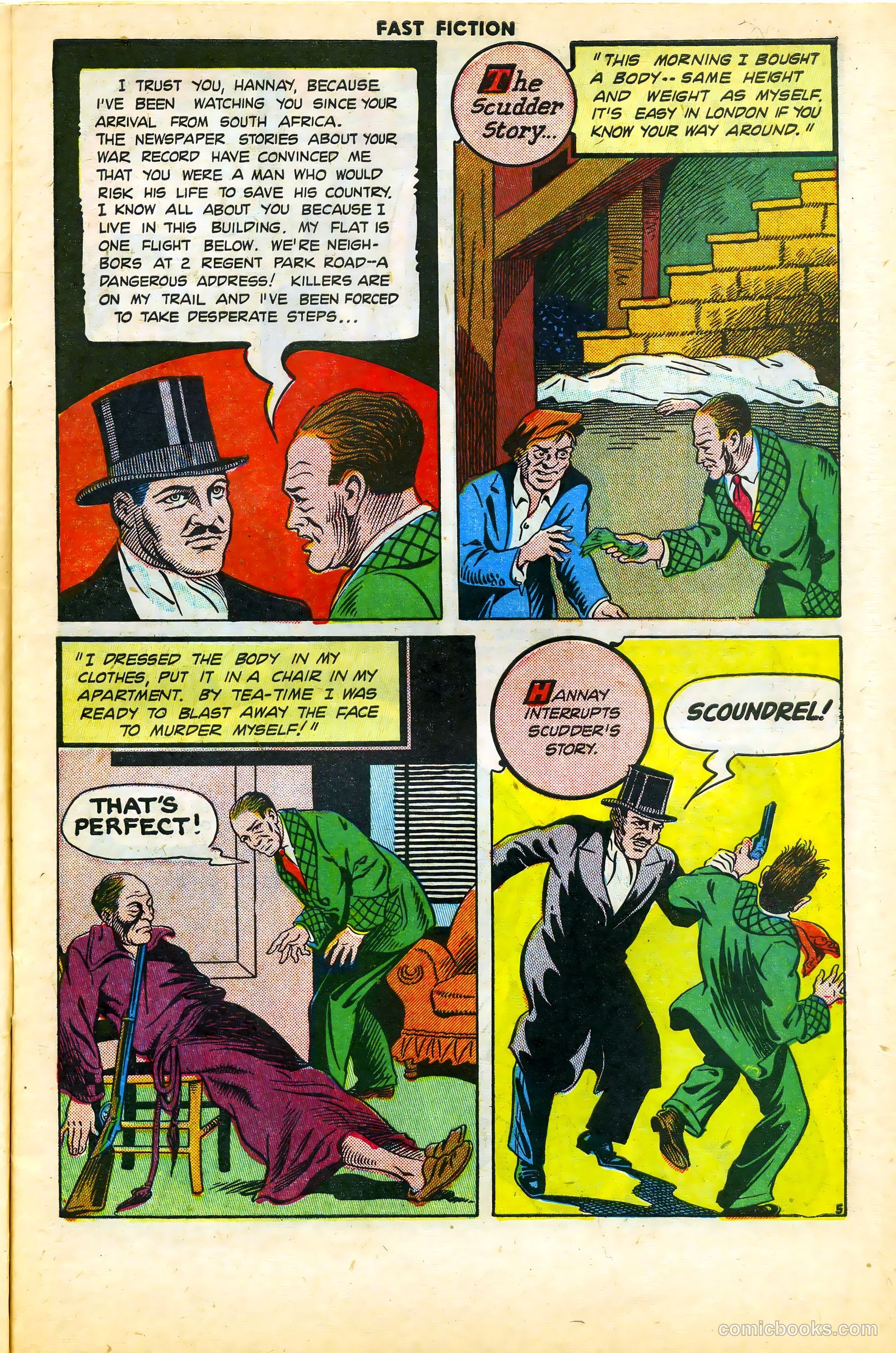 Stories By Famous Authors Illustrated 4 - The 39 Steps #1 — page 7 of 52