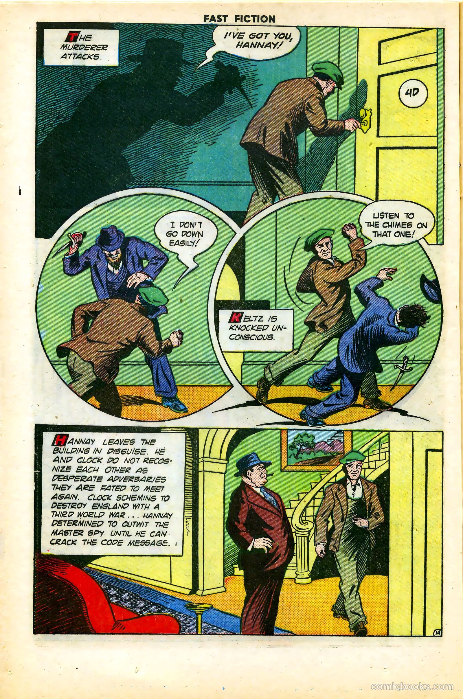 Stories By Famous Authors Illustrated 4 - The 39 Steps #1 — page 16 of 52