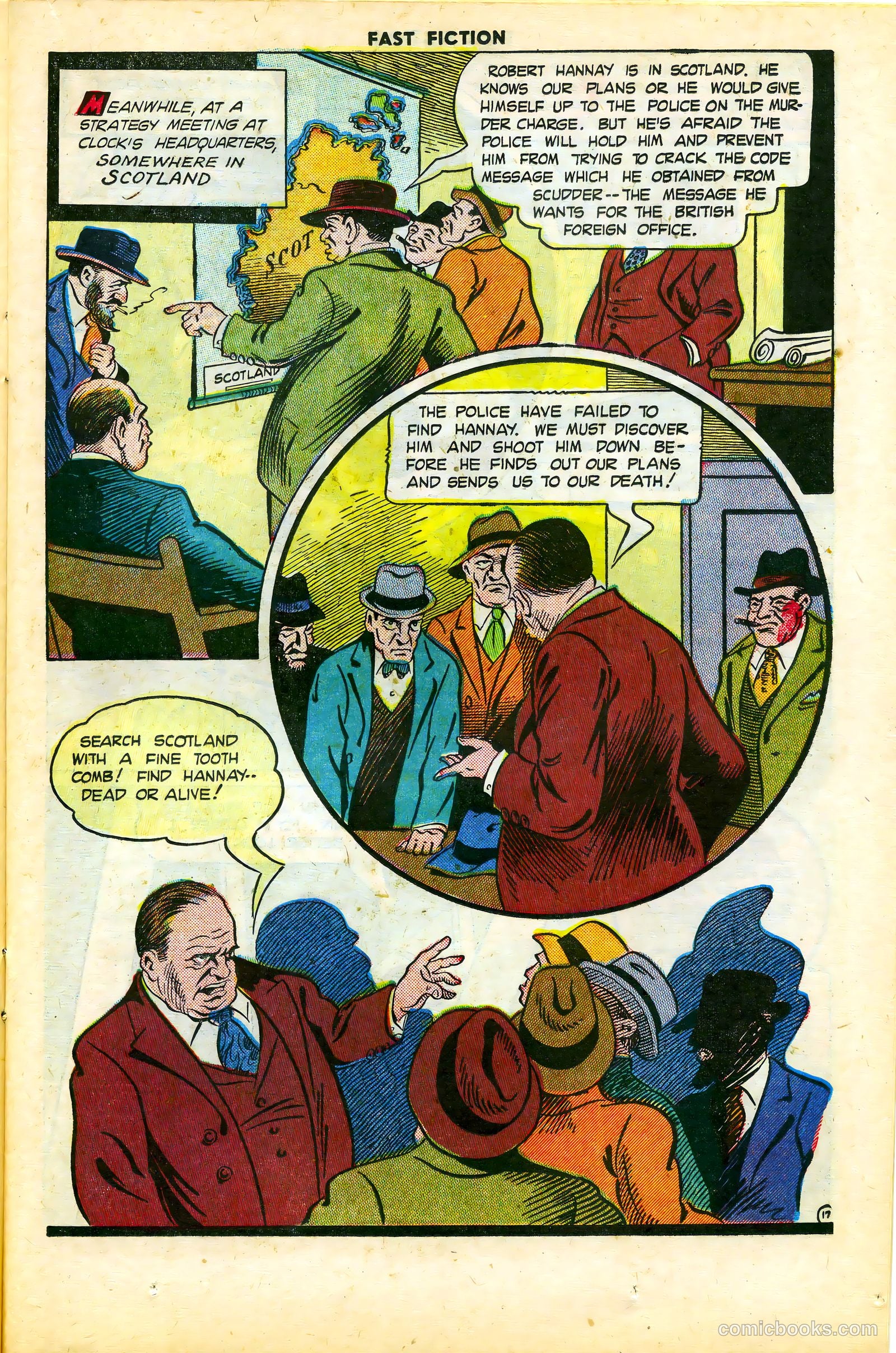 Stories By Famous Authors Illustrated 4 - The 39 Steps #1 — page 19 of 52