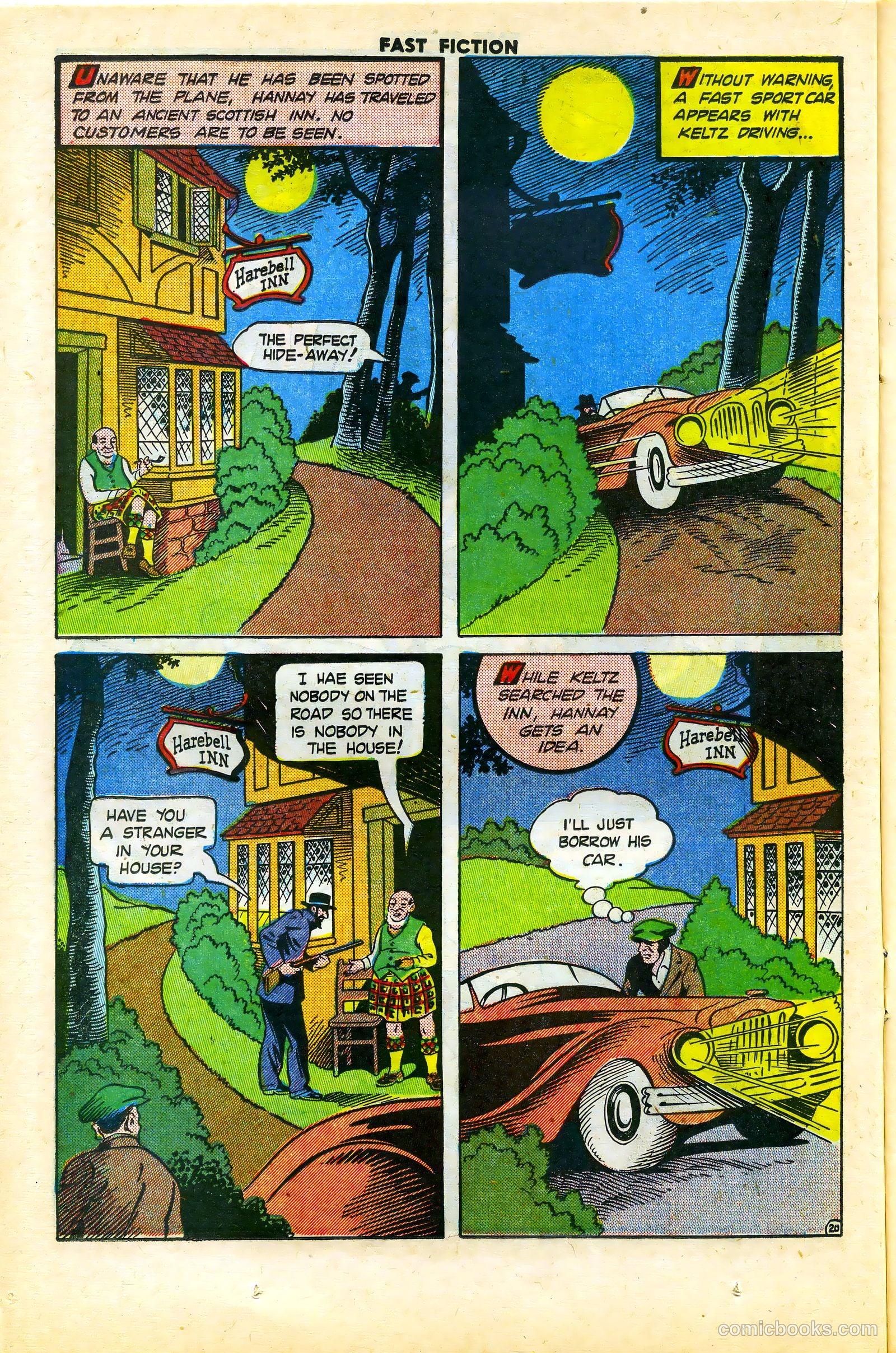 Stories By Famous Authors Illustrated 4 - The 39 Steps #1 — page 22 of 52