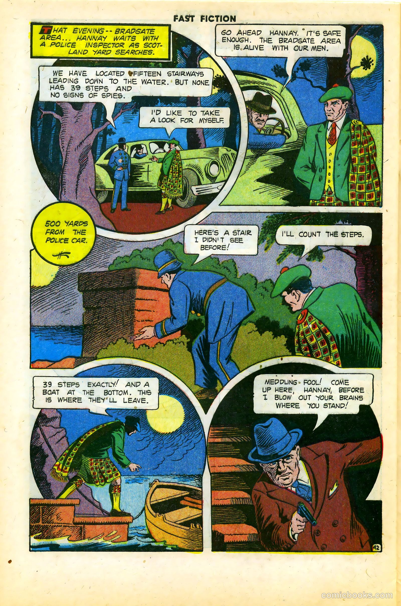 Stories By Famous Authors Illustrated 4 - The 39 Steps #1 — page 44 of 52
