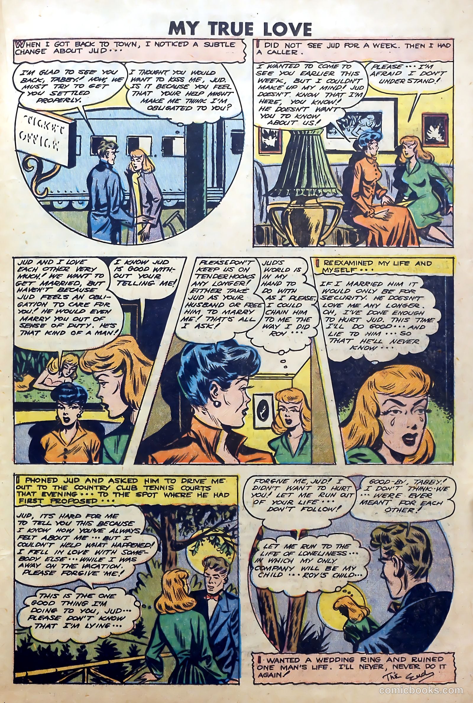My True Love #69 — page 21 of 36