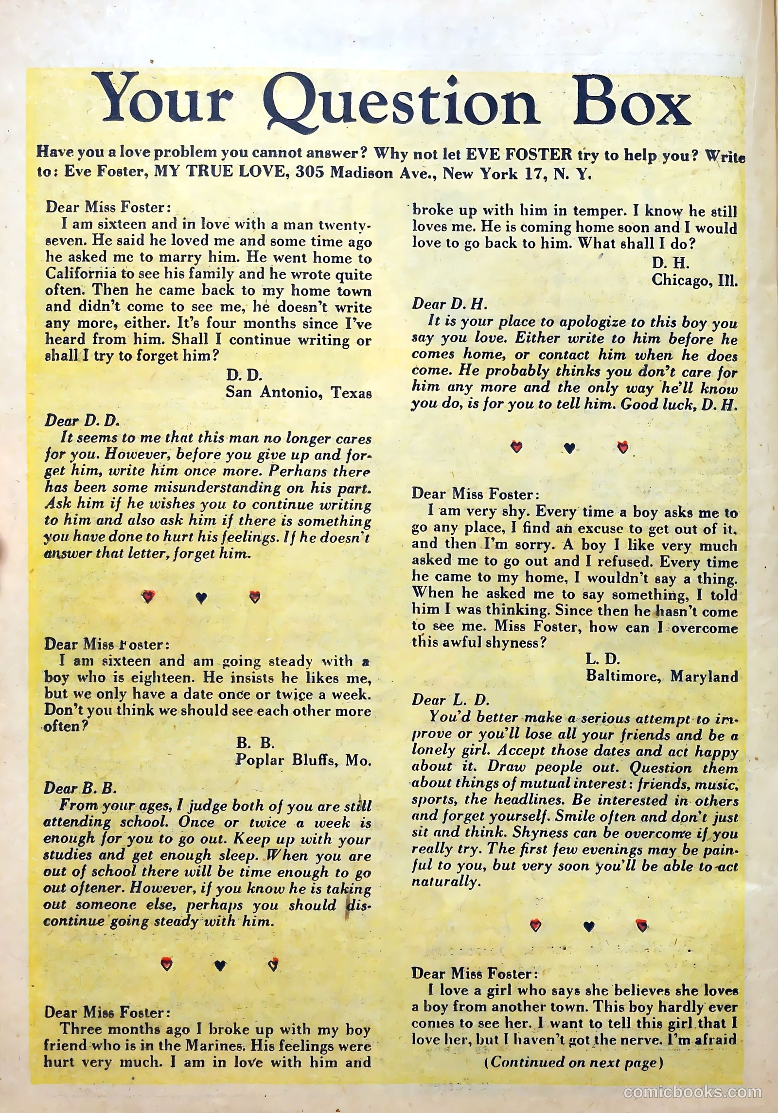 My True Love #69 — page 22 of 36