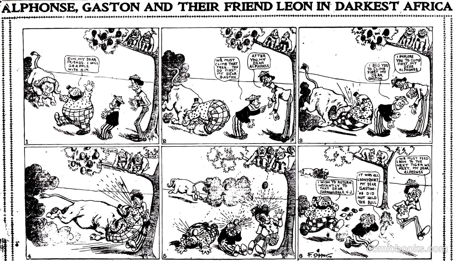 Alphonse and Gaston #nn — page 48 of 56