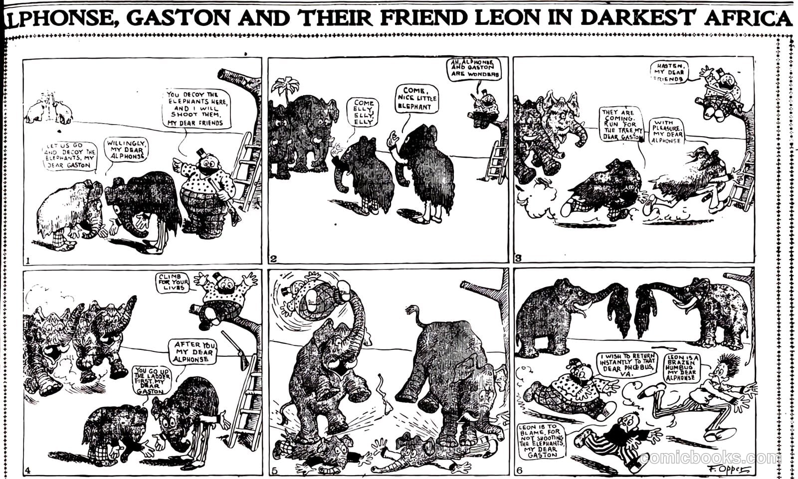 Alphonse and Gaston #nn — page 50 of 56