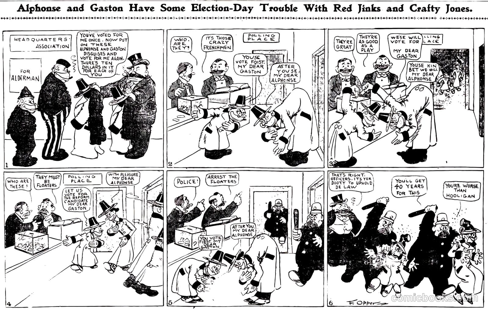 Alphonse and Gaston #nn — page 52 of 56