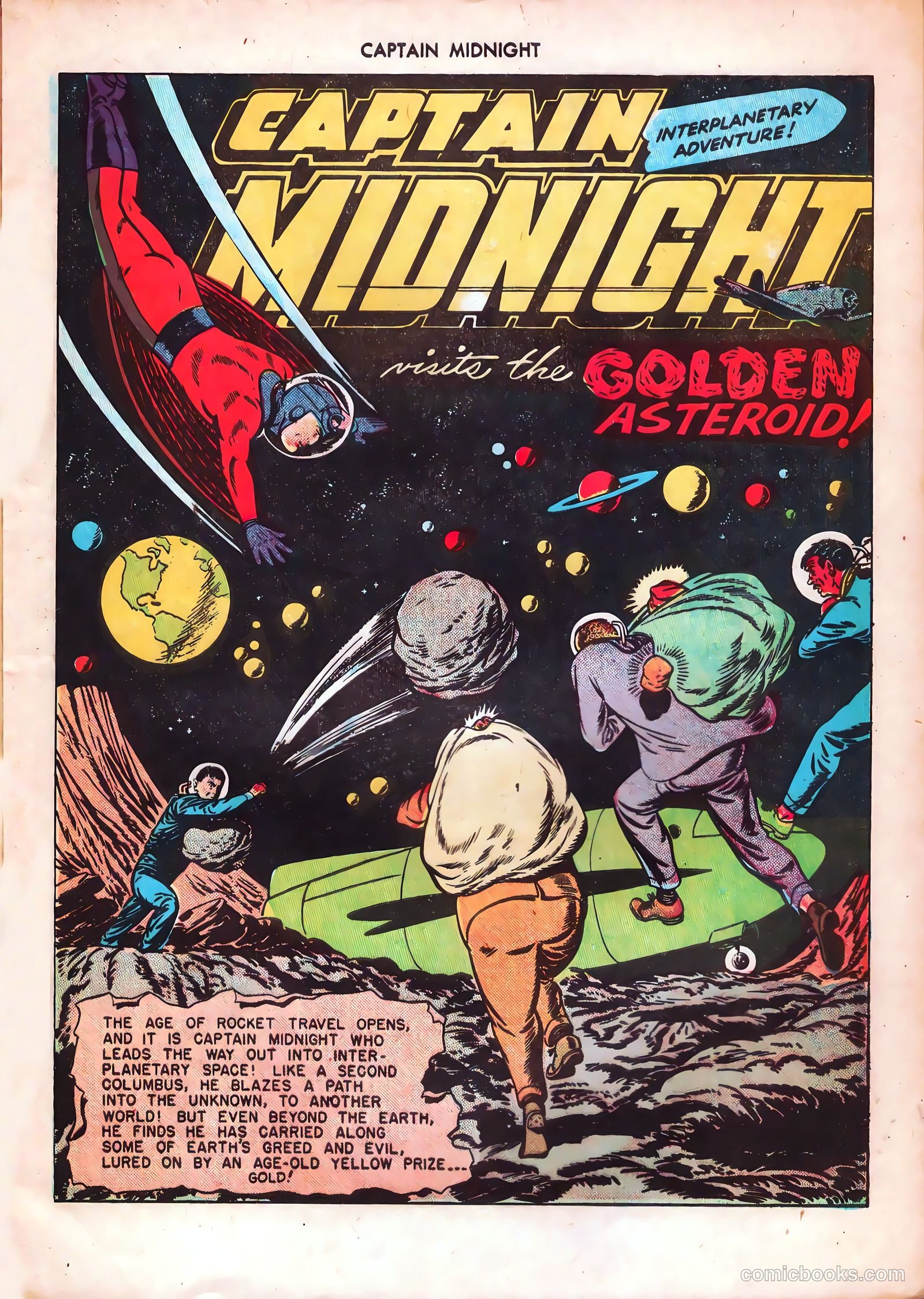 captain midnight in outer space #nn — page 3 of 110