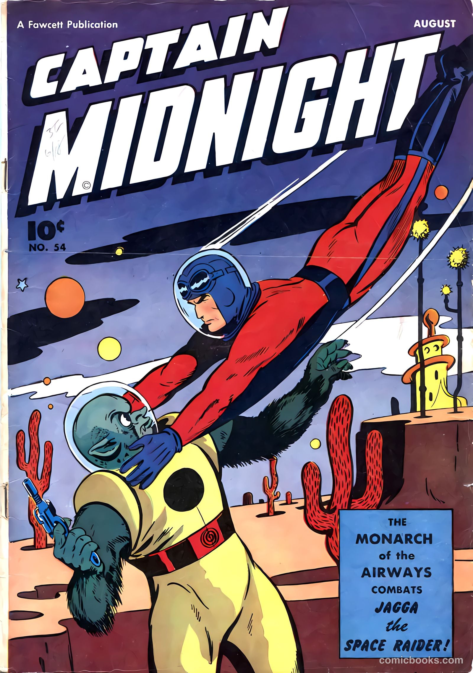 captain midnight in outer space #nn — page 42 of 110