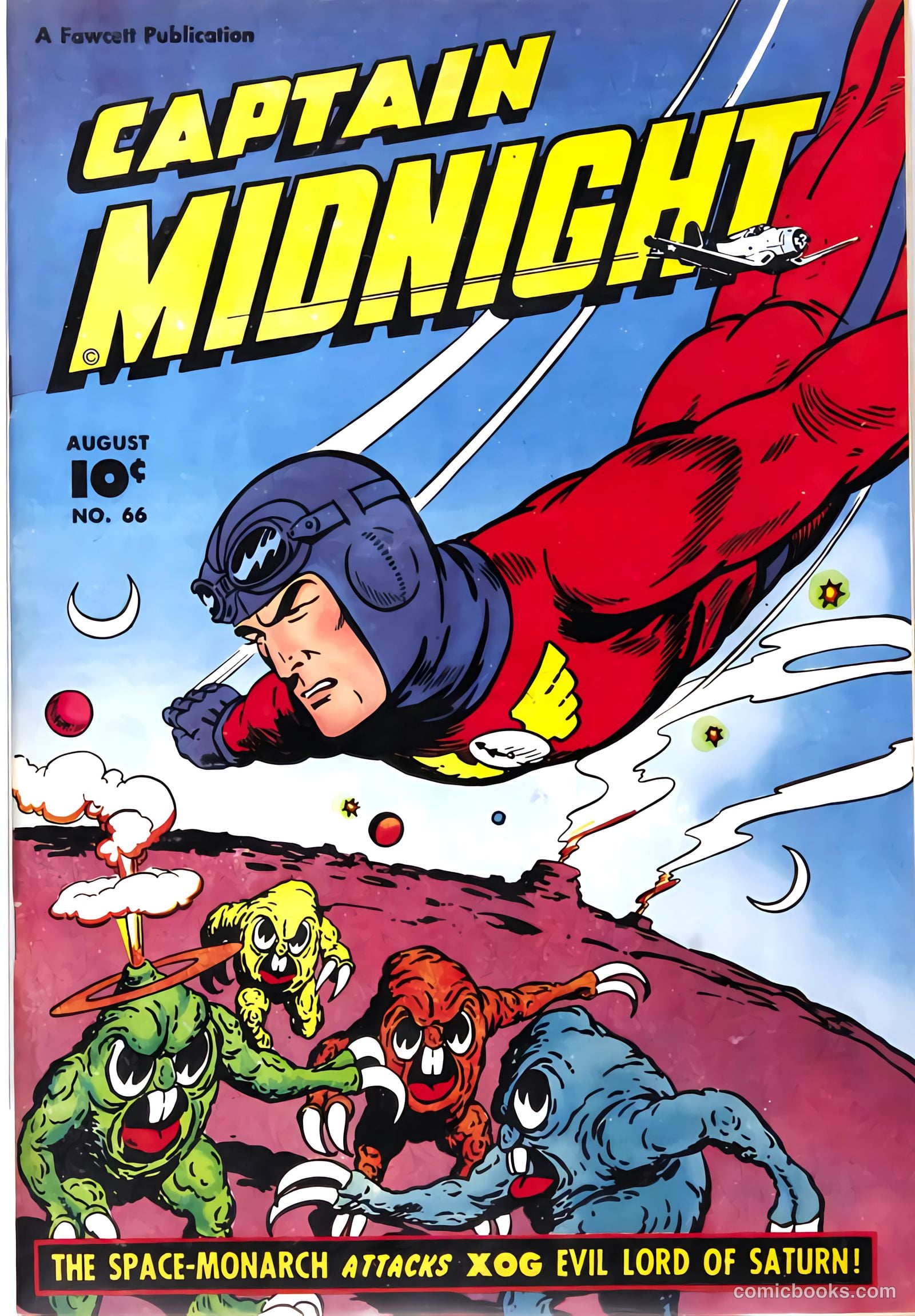 captain midnight in outer space #nn — page 104 of 110