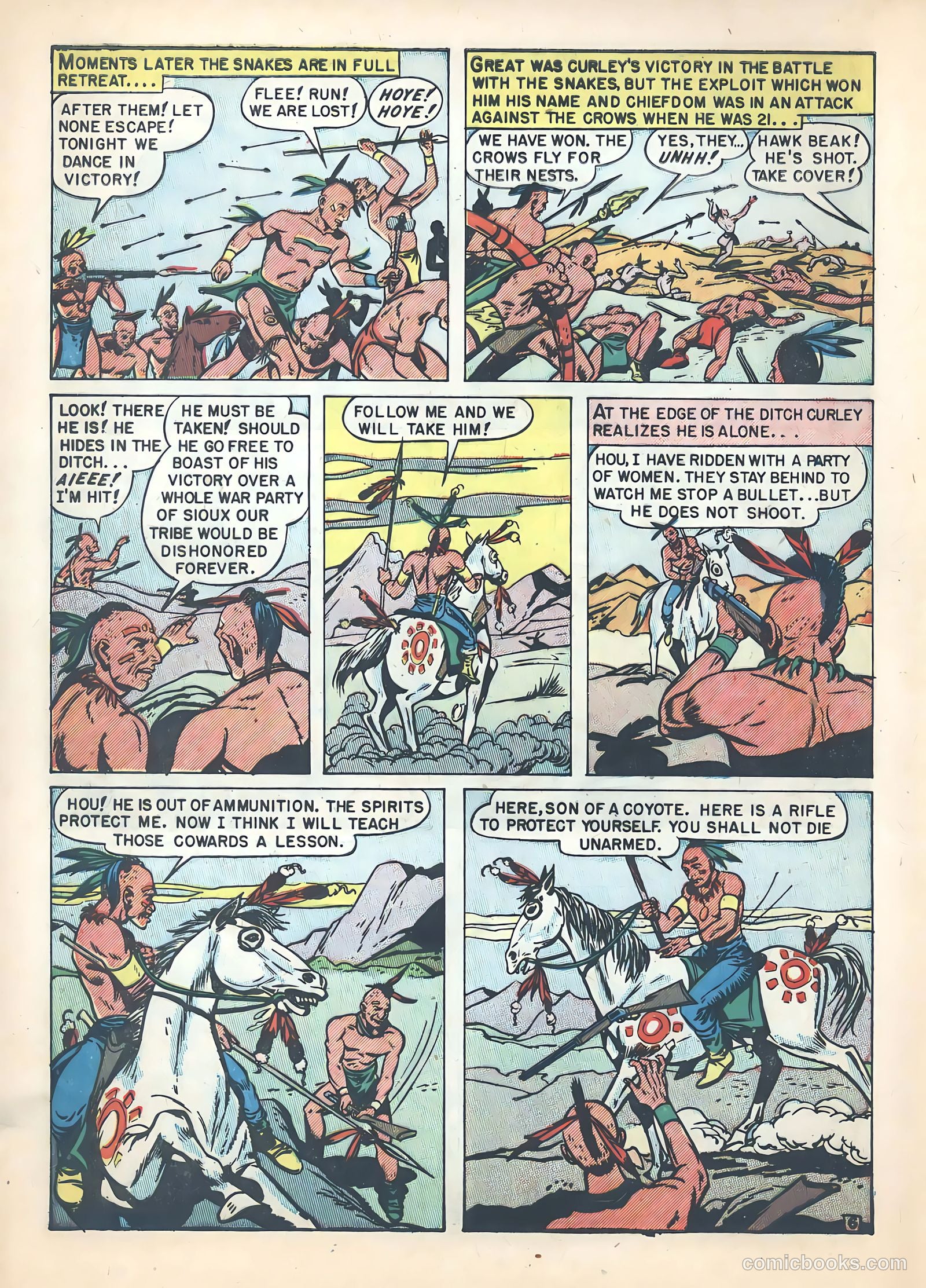 Chief Crazy Horse nn #nn — page 8 of 36