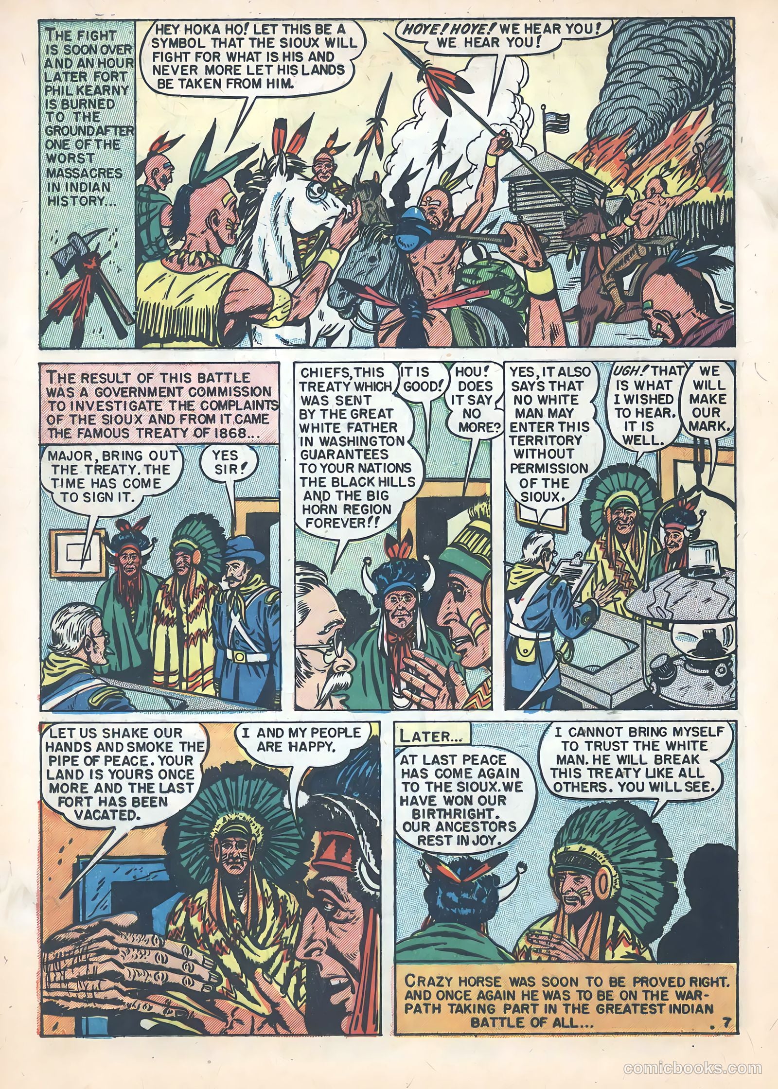 Chief Crazy Horse nn #nn — page 16 of 36