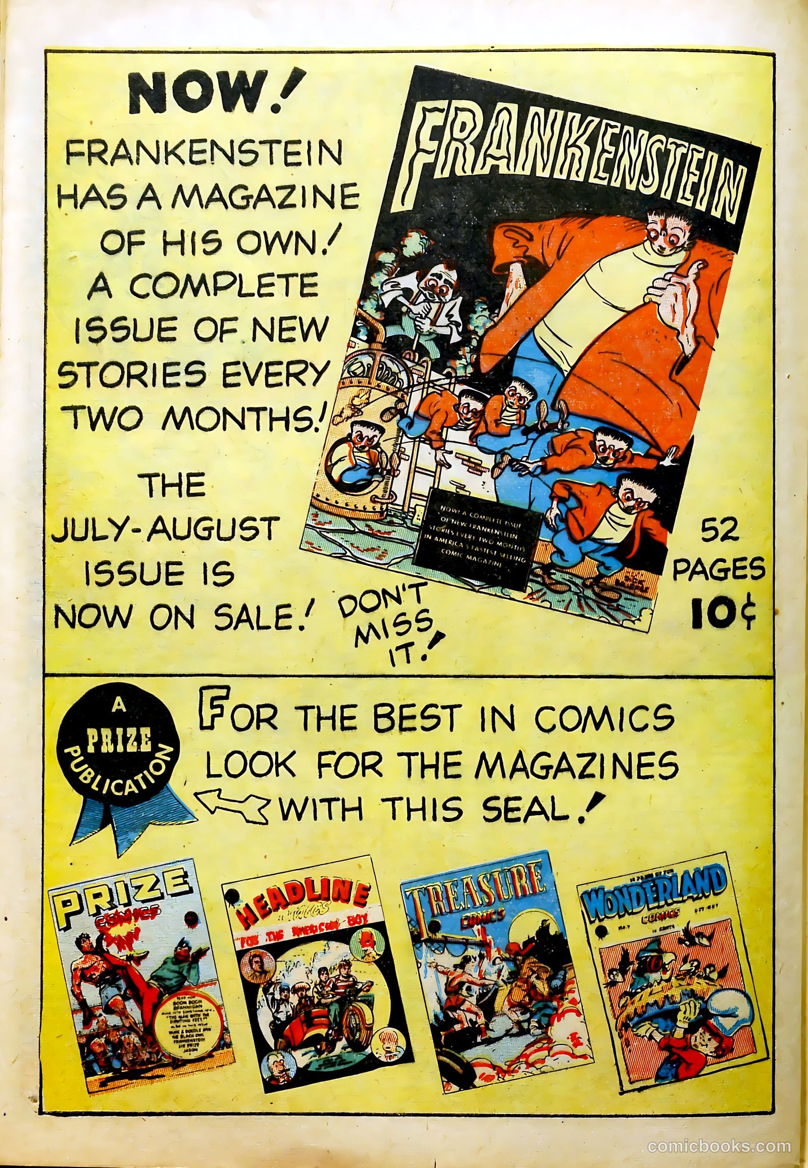 Prize Comics #61 — page 40 of 53