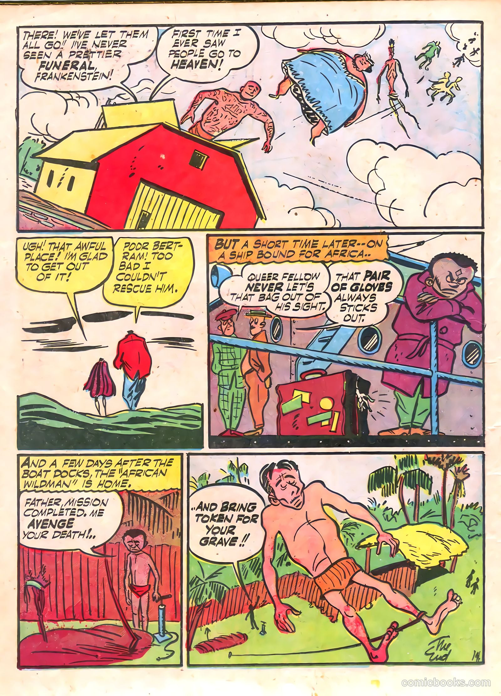 Frankenstein #14 — page 16 of 52