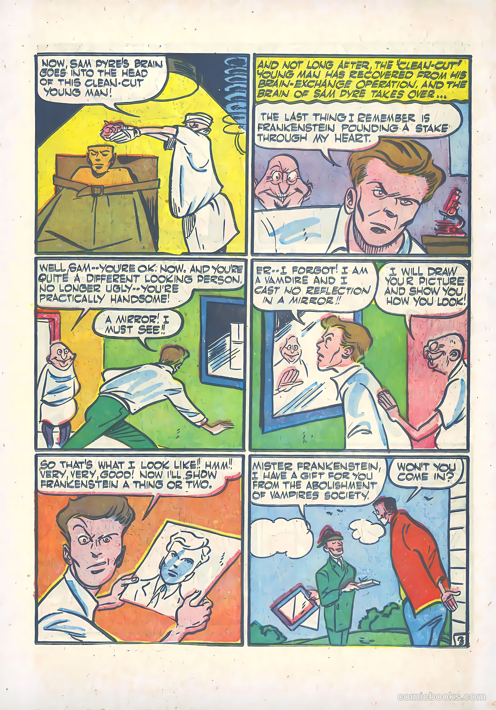Frankenstein #13 — page 16 of 48