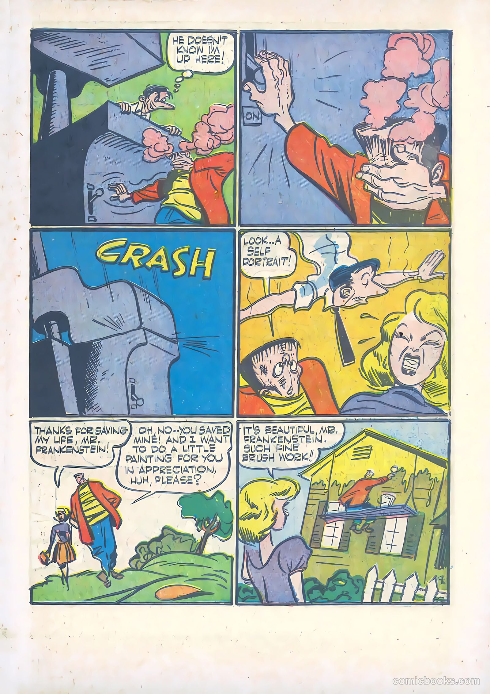 Frankenstein #13 — page 45 of 48