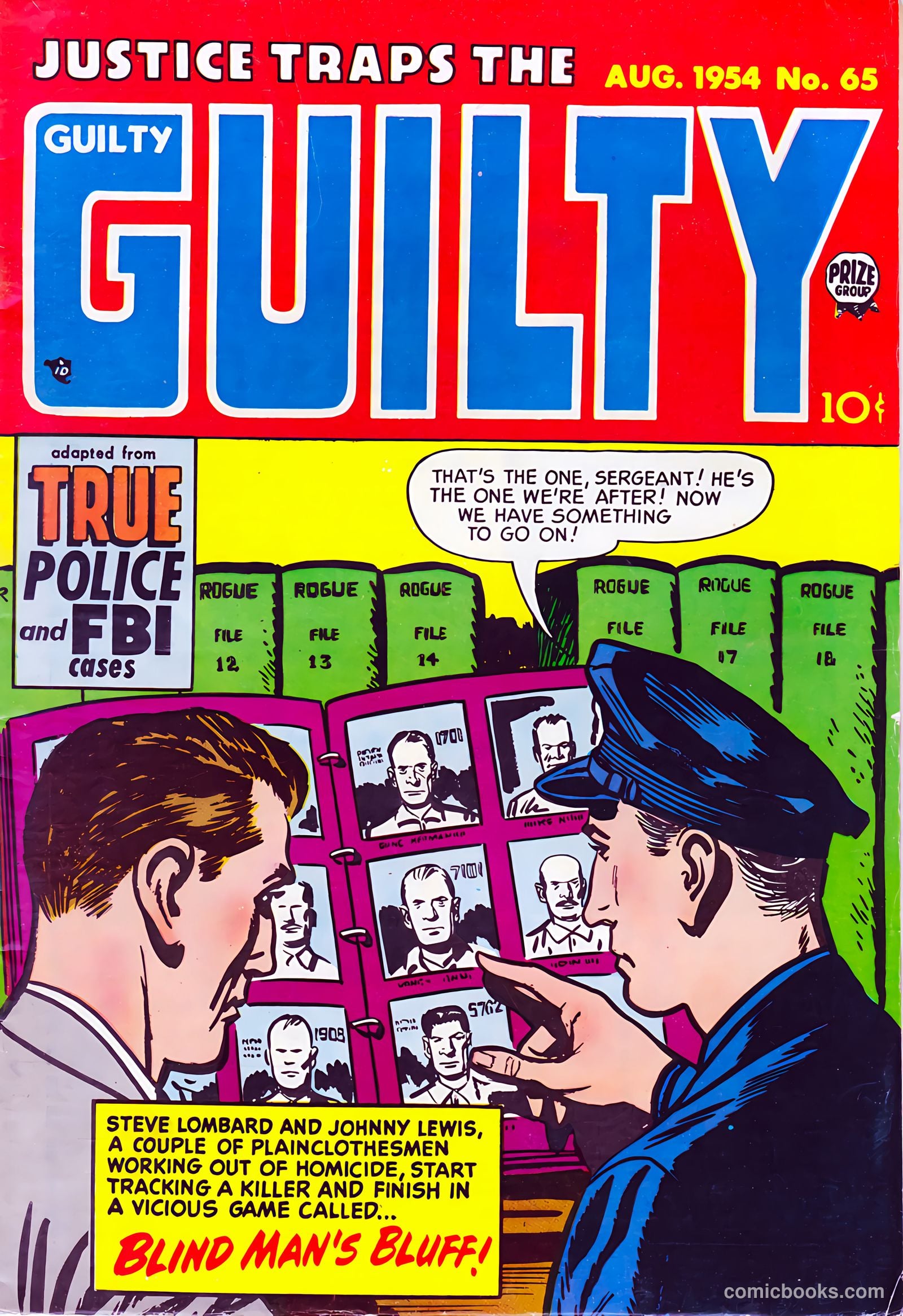 Justice Traps the Guilty #65 — page 1 of 36