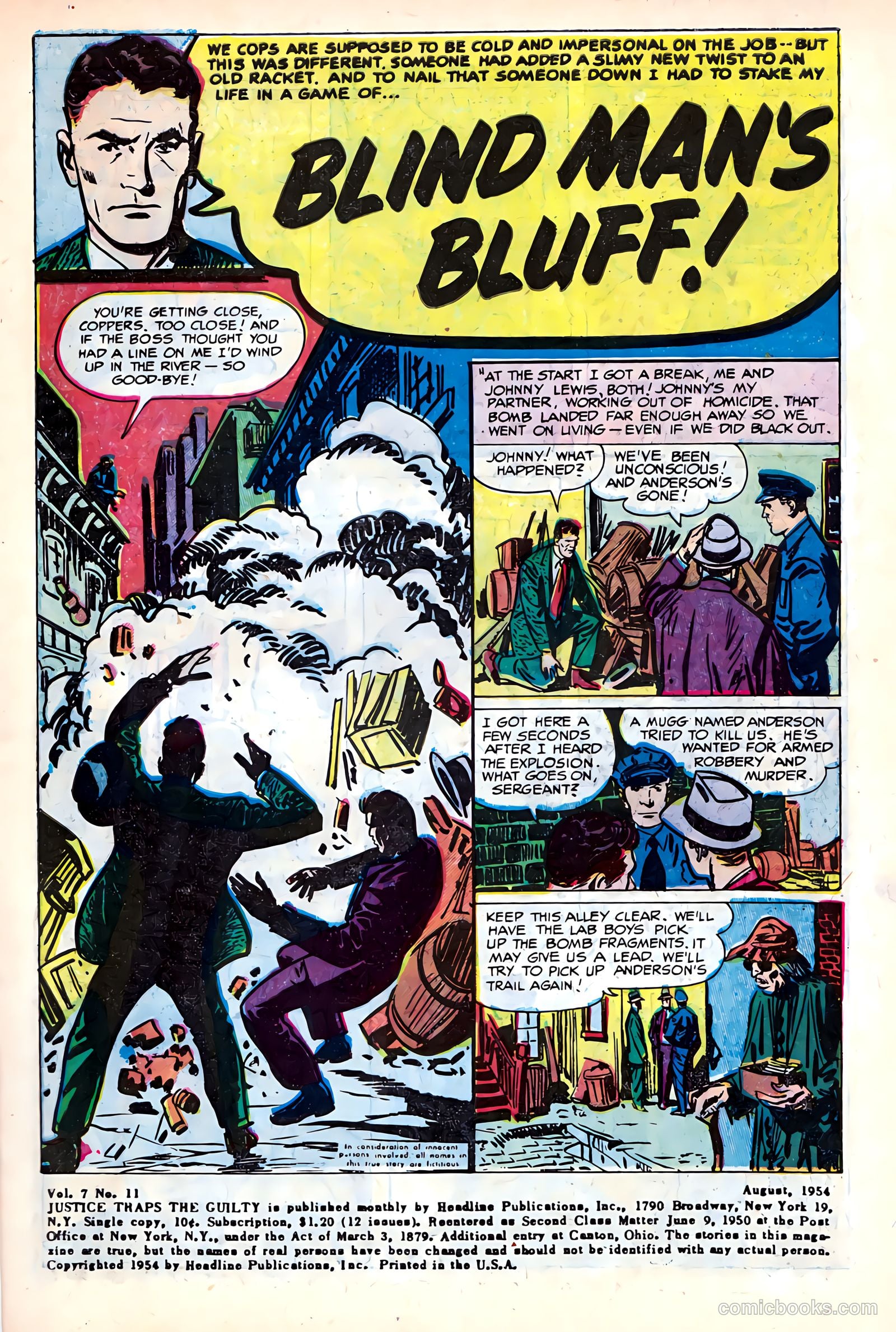 Justice Traps the Guilty #65 — page 3 of 36