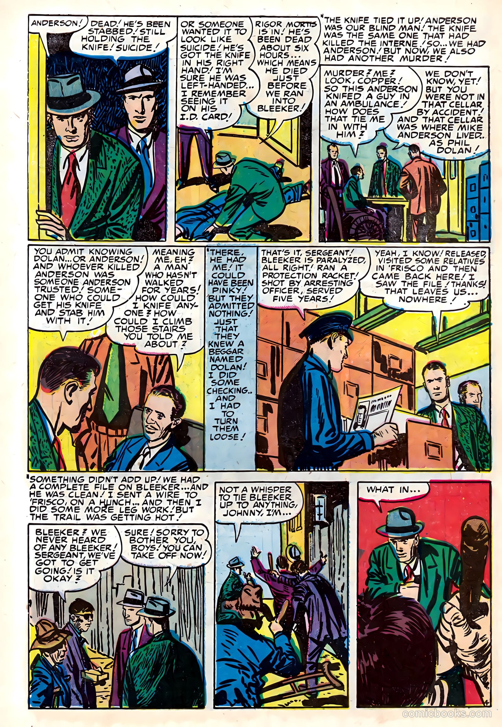 Justice Traps the Guilty #65 — page 6 of 36