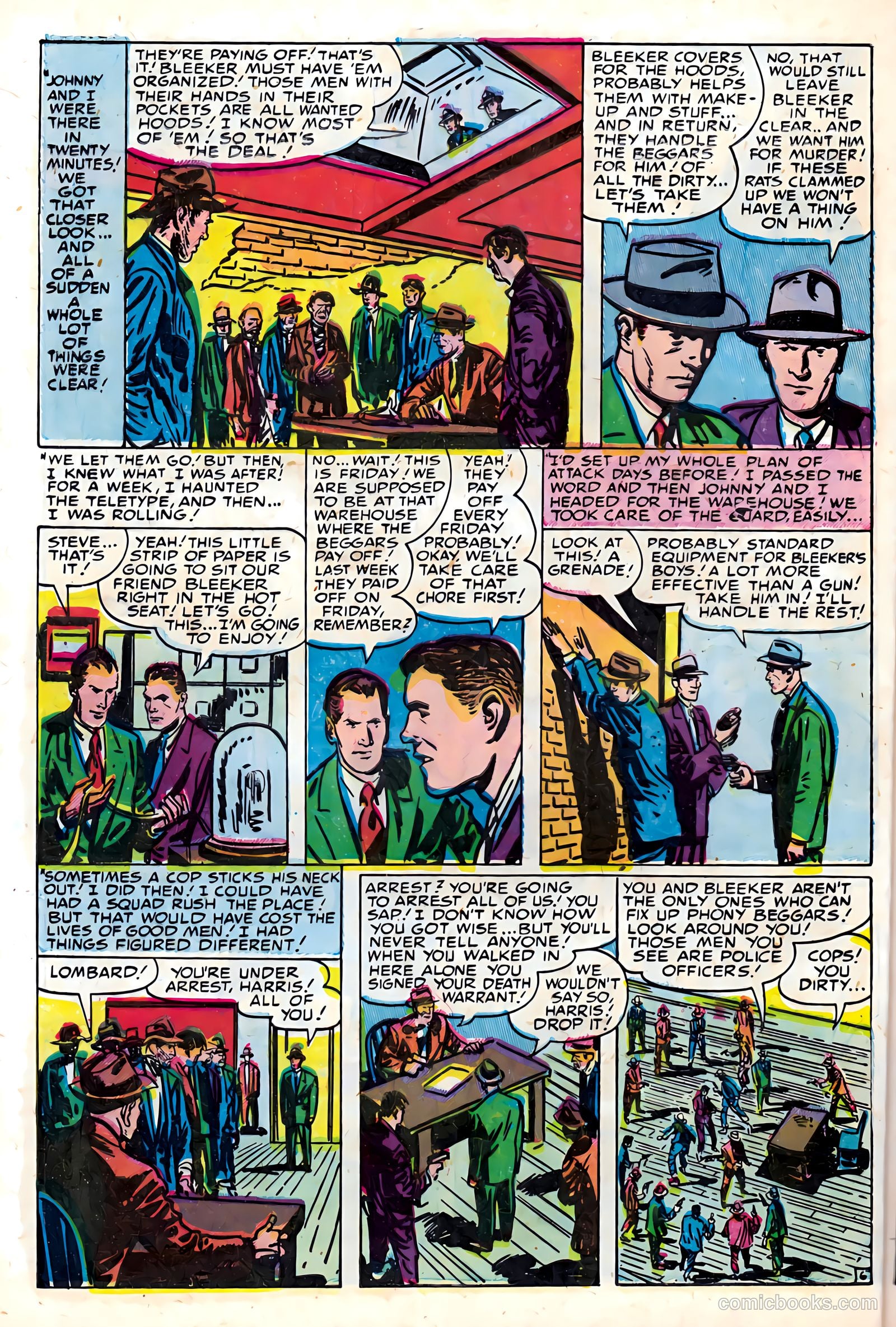 Justice Traps the Guilty #65 — page 8 of 36