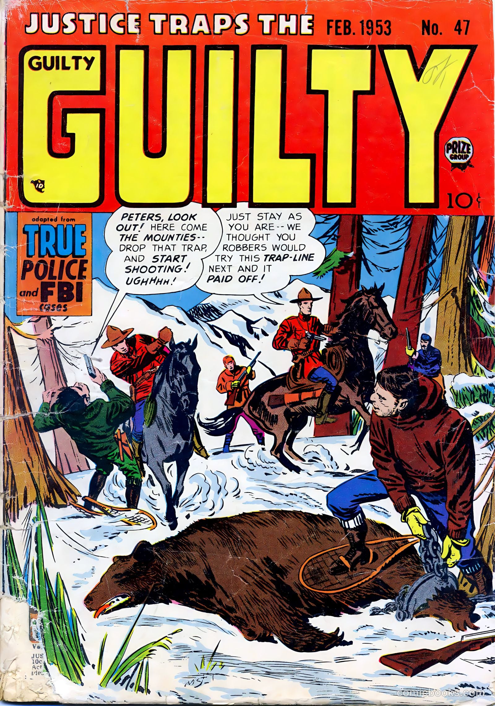 Justice Traps the Guilty #47 — page 1 of 44