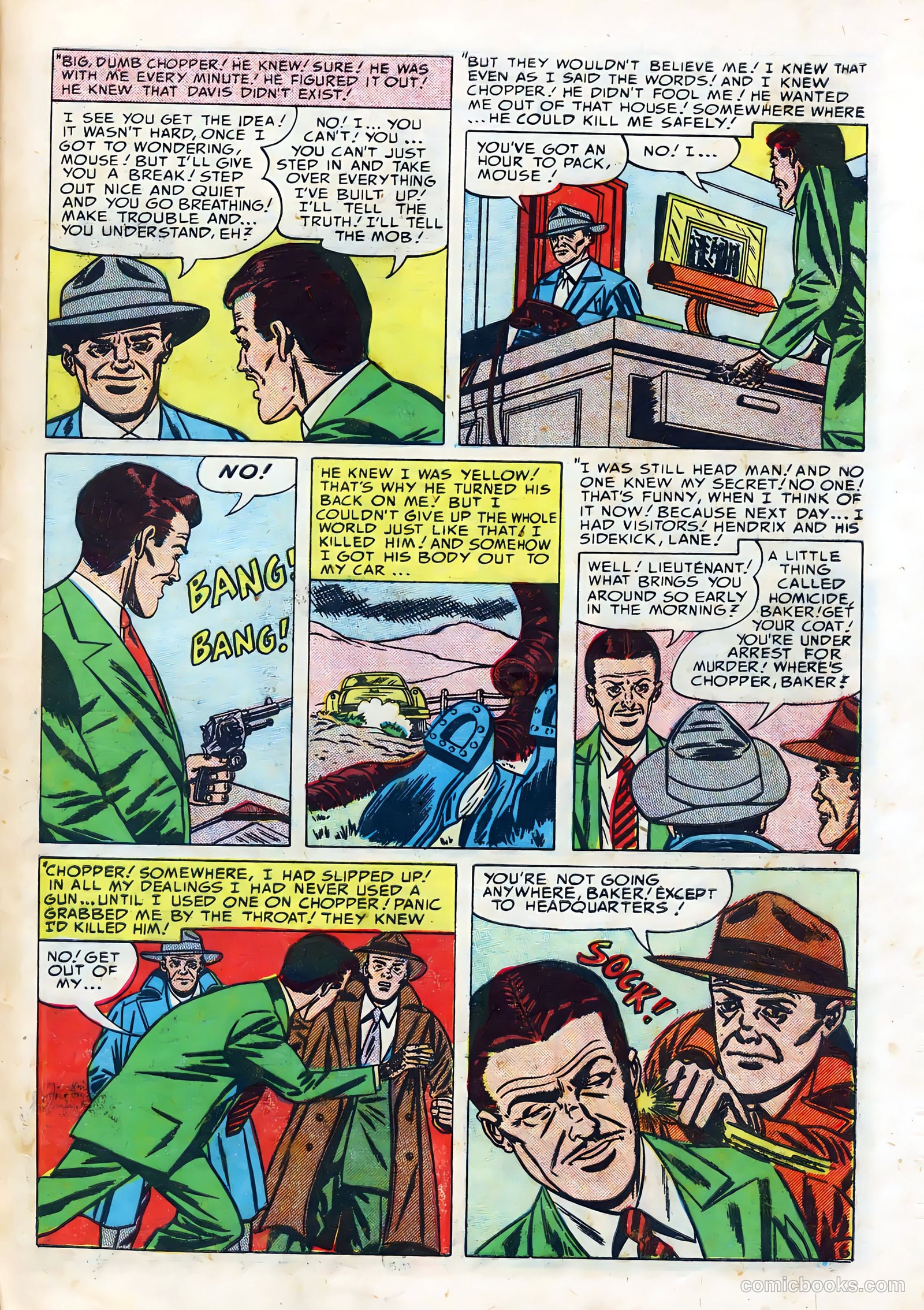 Justice Traps the Guilty #47 — page 39 of 44