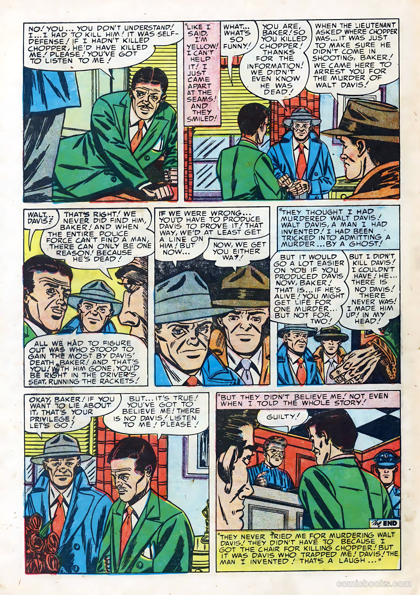 Justice Traps the Guilty #47 — page 40 of 44