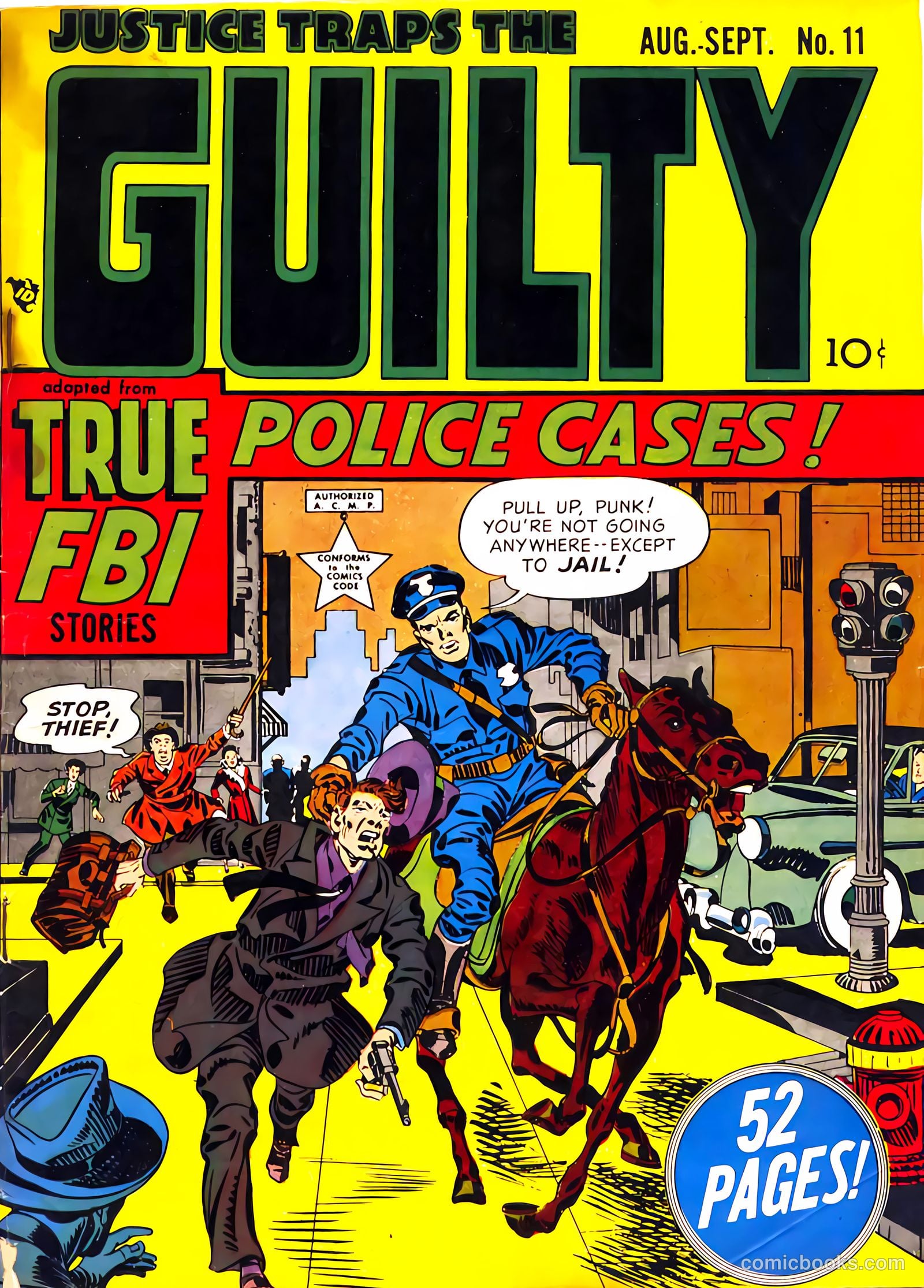 Justice Traps the Guilty #11 — page 1 of 52