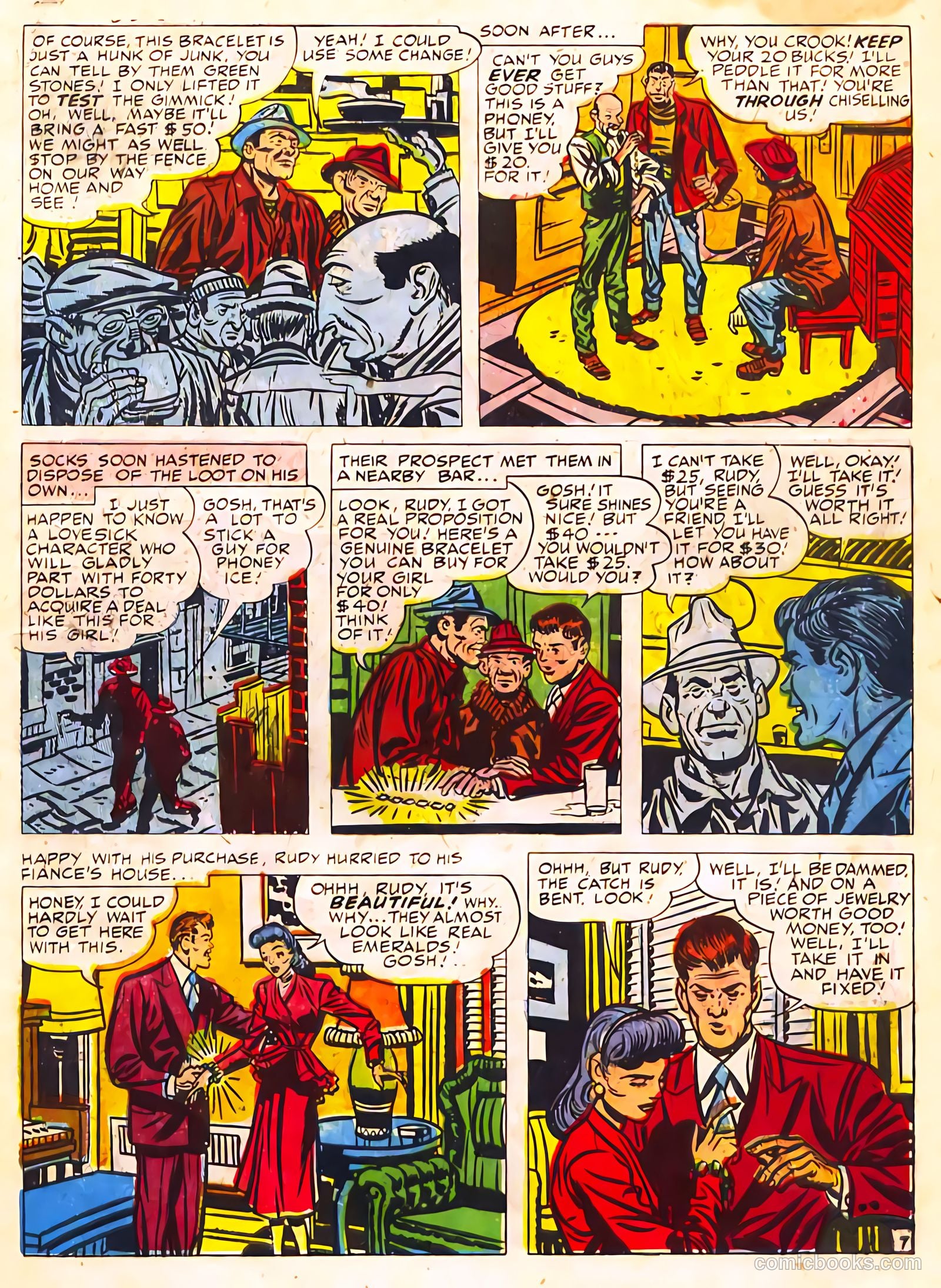 Justice Traps the Guilty #11 — page 9 of 52