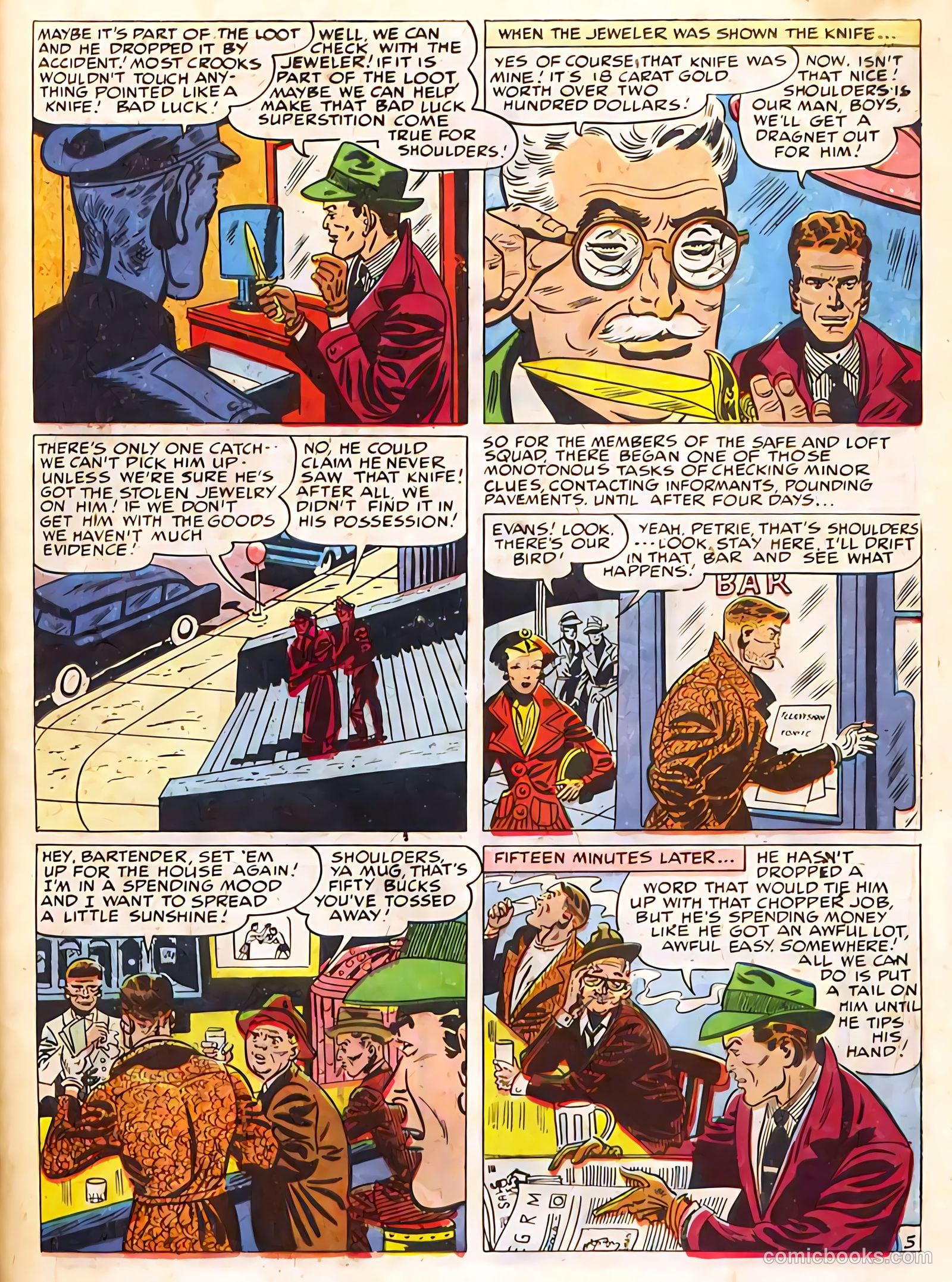 Justice Traps the Guilty #11 — page 15 of 52