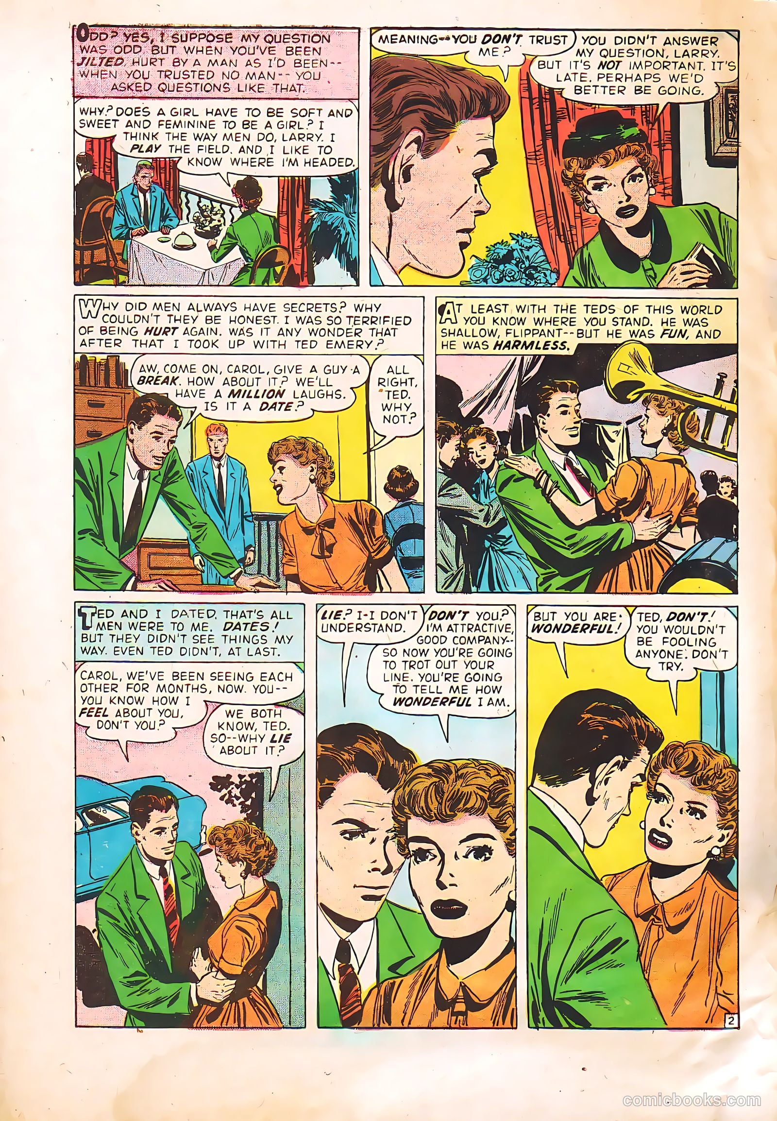 Young Romance #91 — page 3 of 35