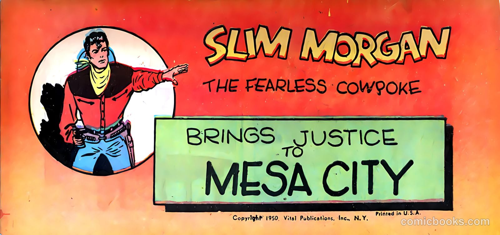 Slim Morgan Brings Justice To Mesa City #1 — page 1 of 23