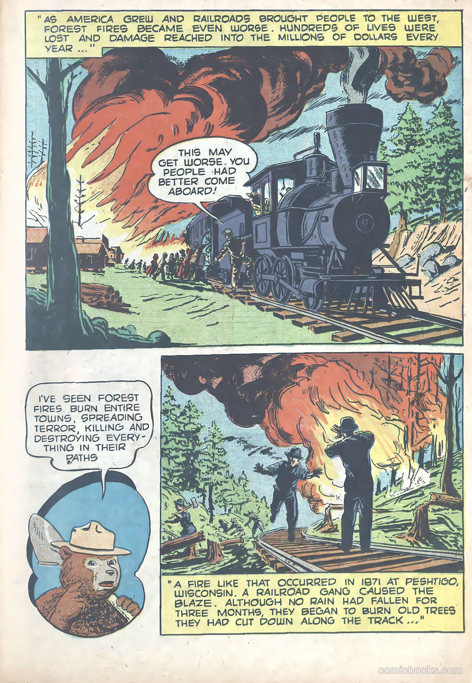 Forest Fire #nn — page 9 of 16