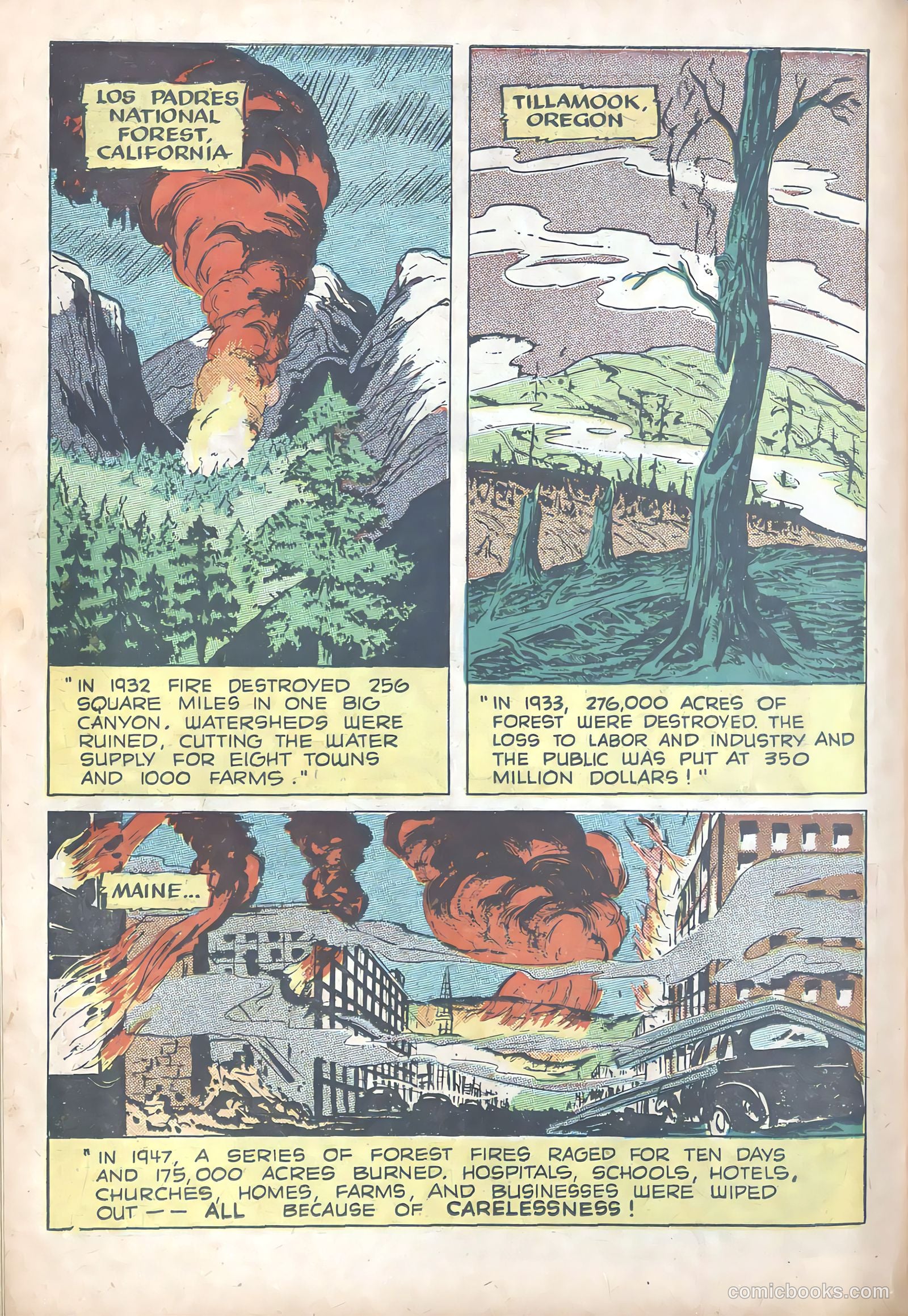Forest Fire #nn — page 12 of 16