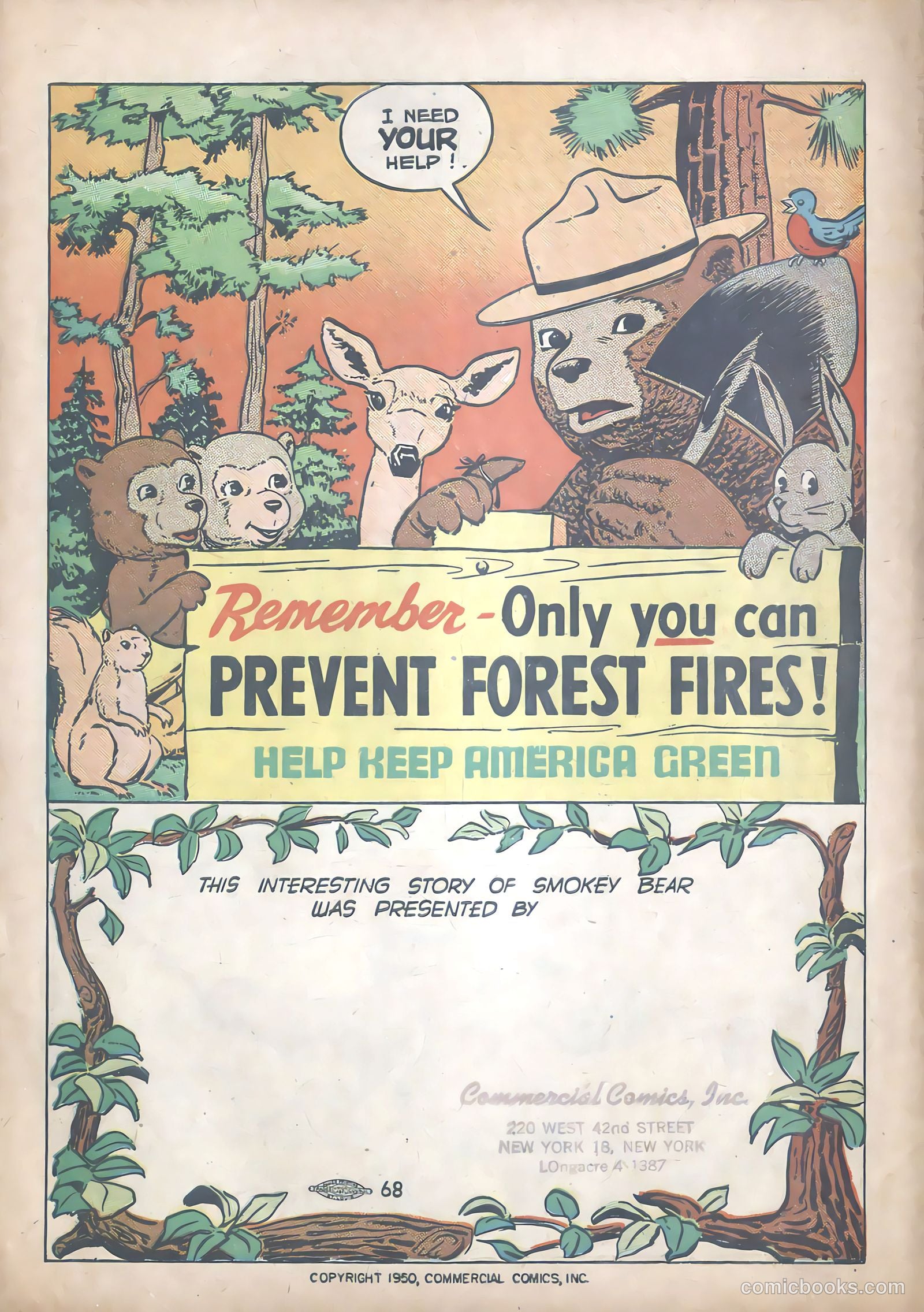 Forest Fire #nn — page 16 of 16