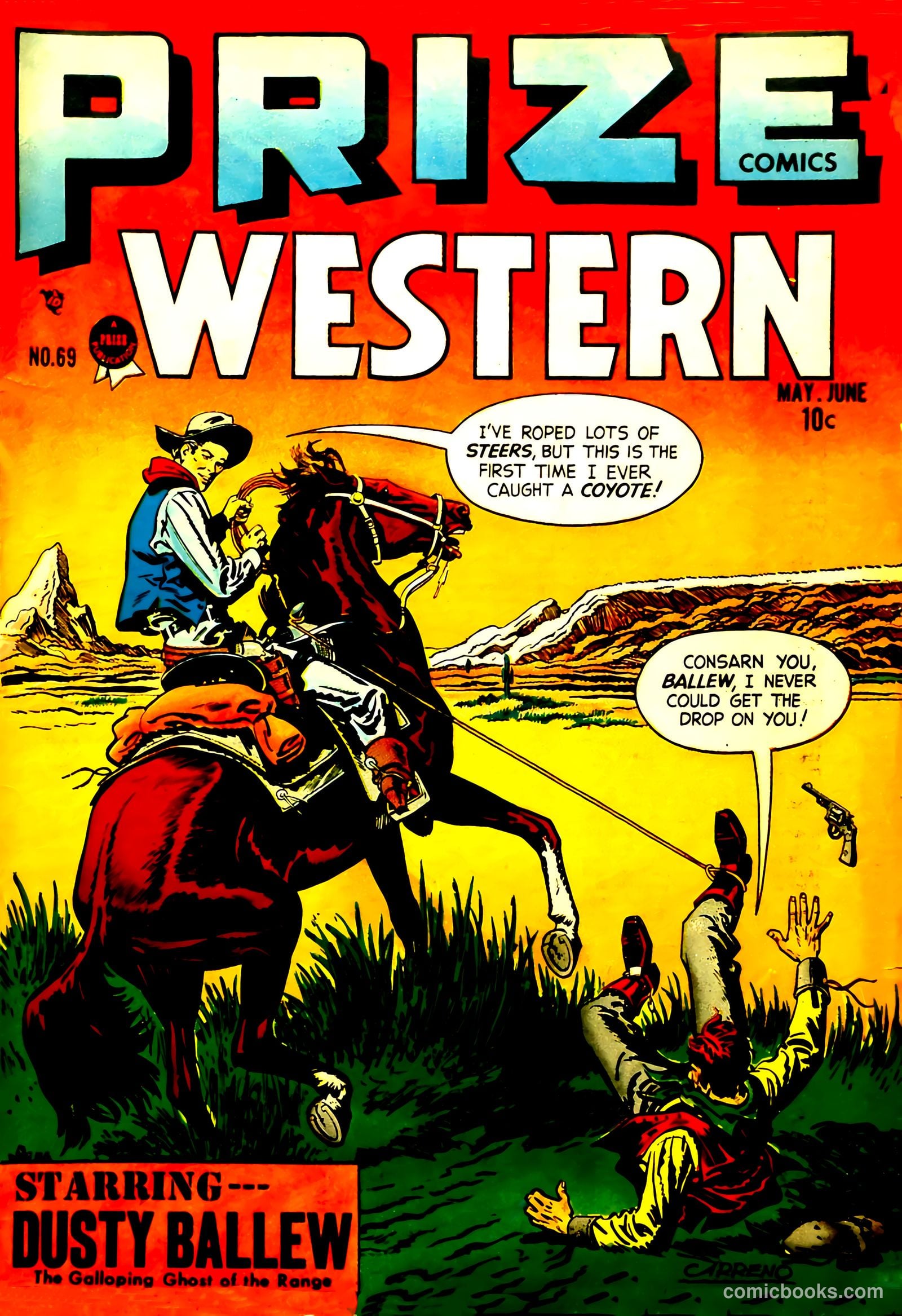 Prize Comics Western #69 — page 1 of 52