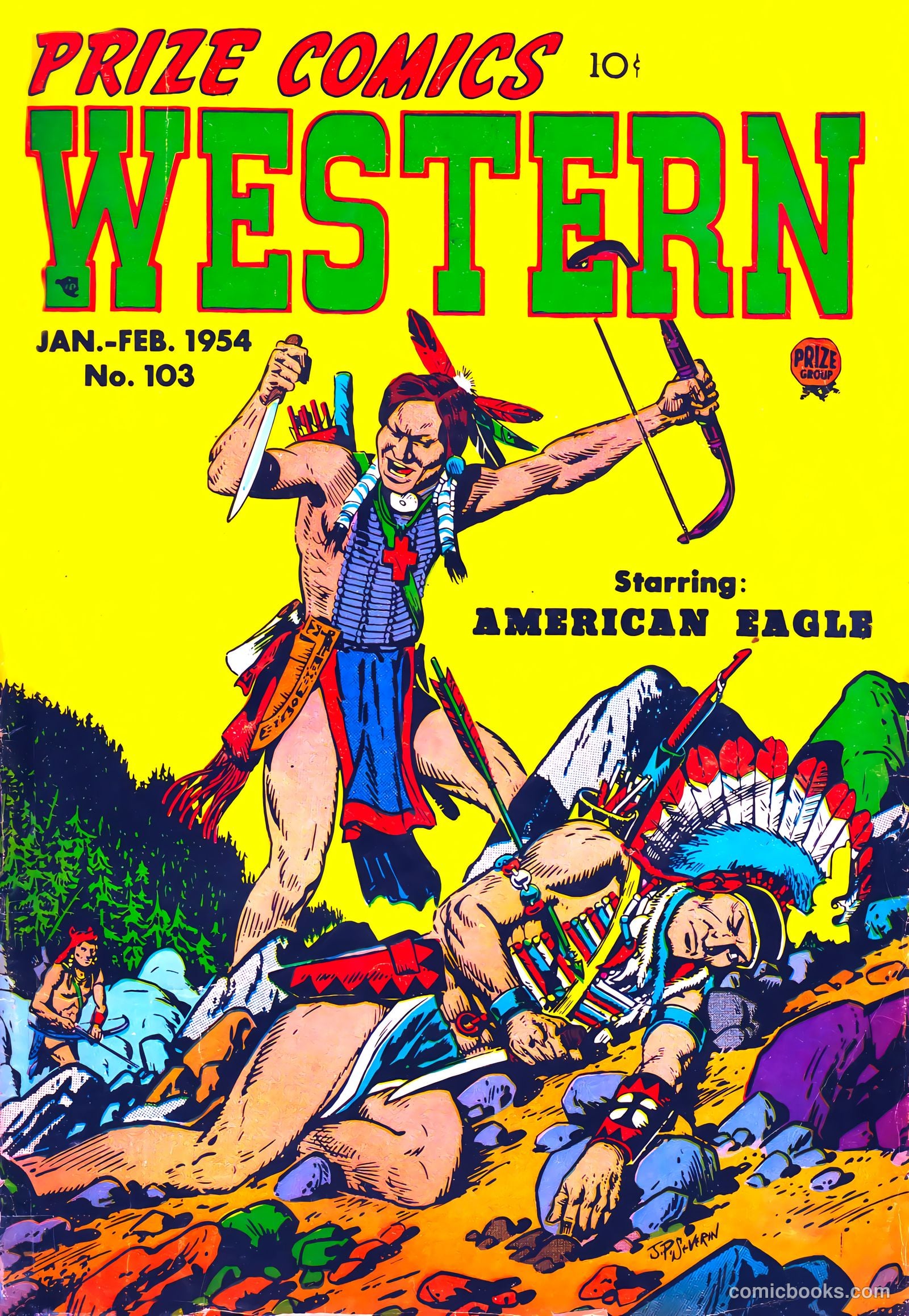 Prize Comics Western #103 — page 1 of 36