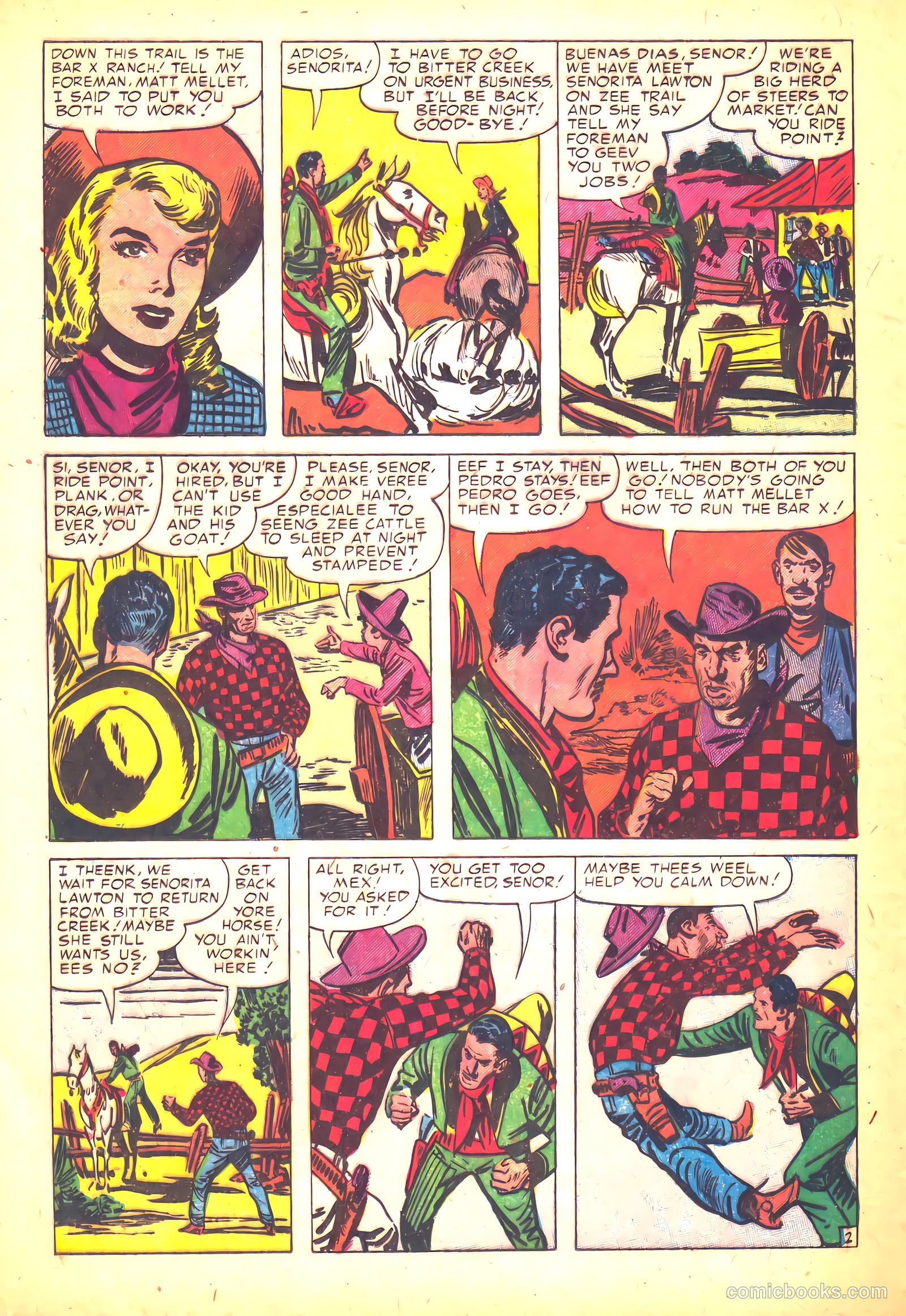 Prize Comics Western #103 — page 16 of 36