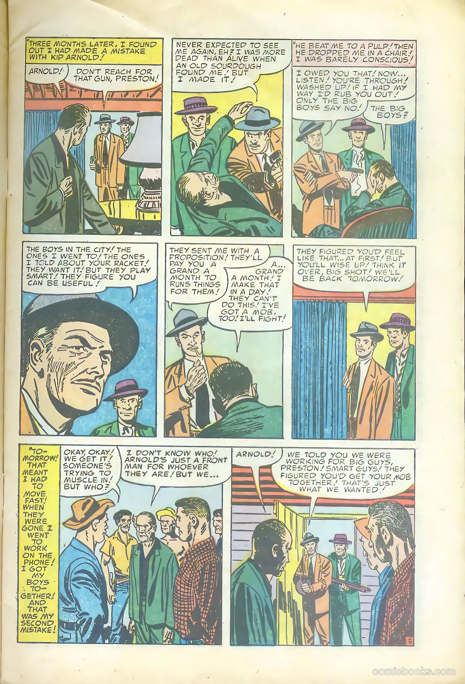Headline Comics #63 — page 7 of 36