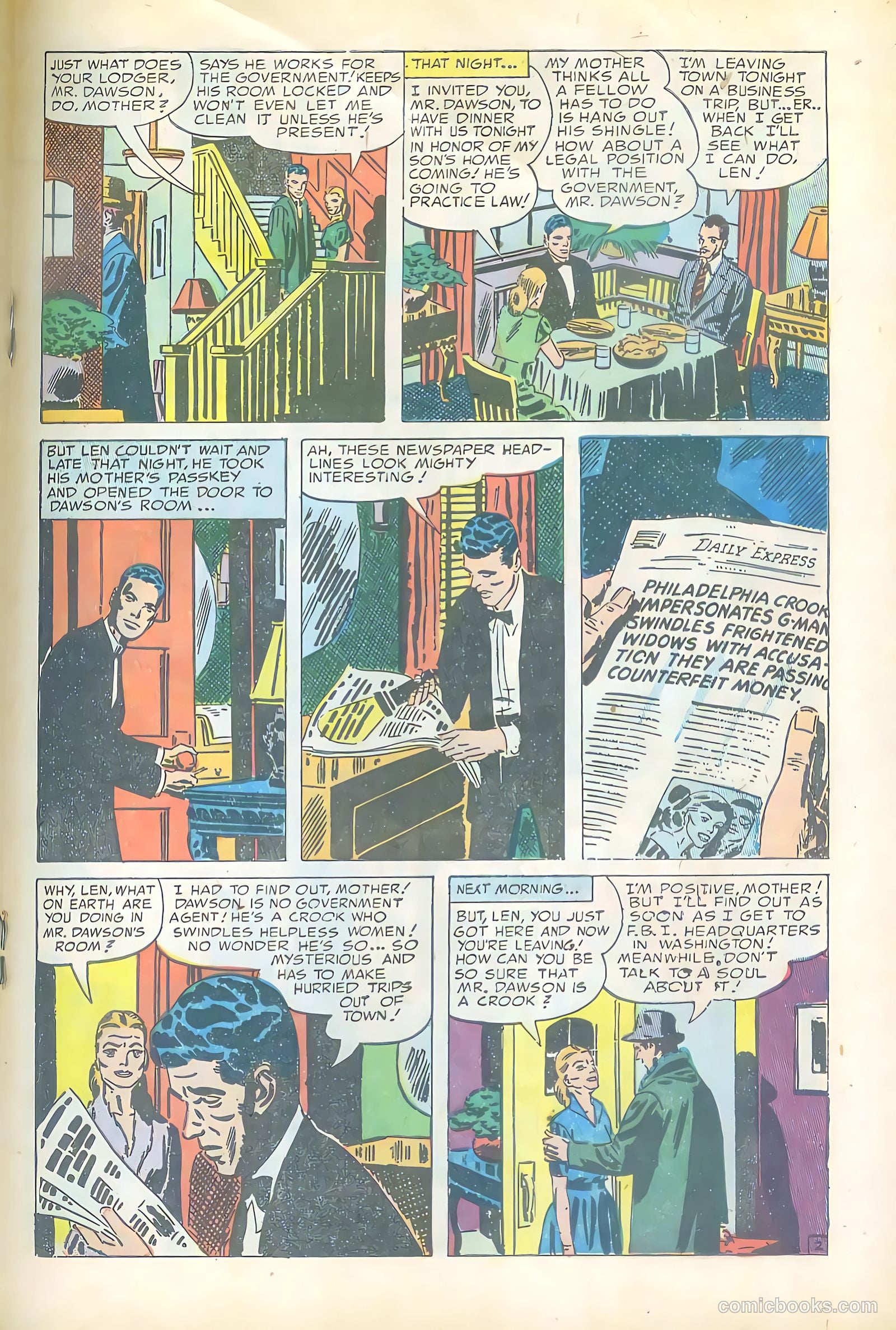Headline Comics #63 — page 19 of 36